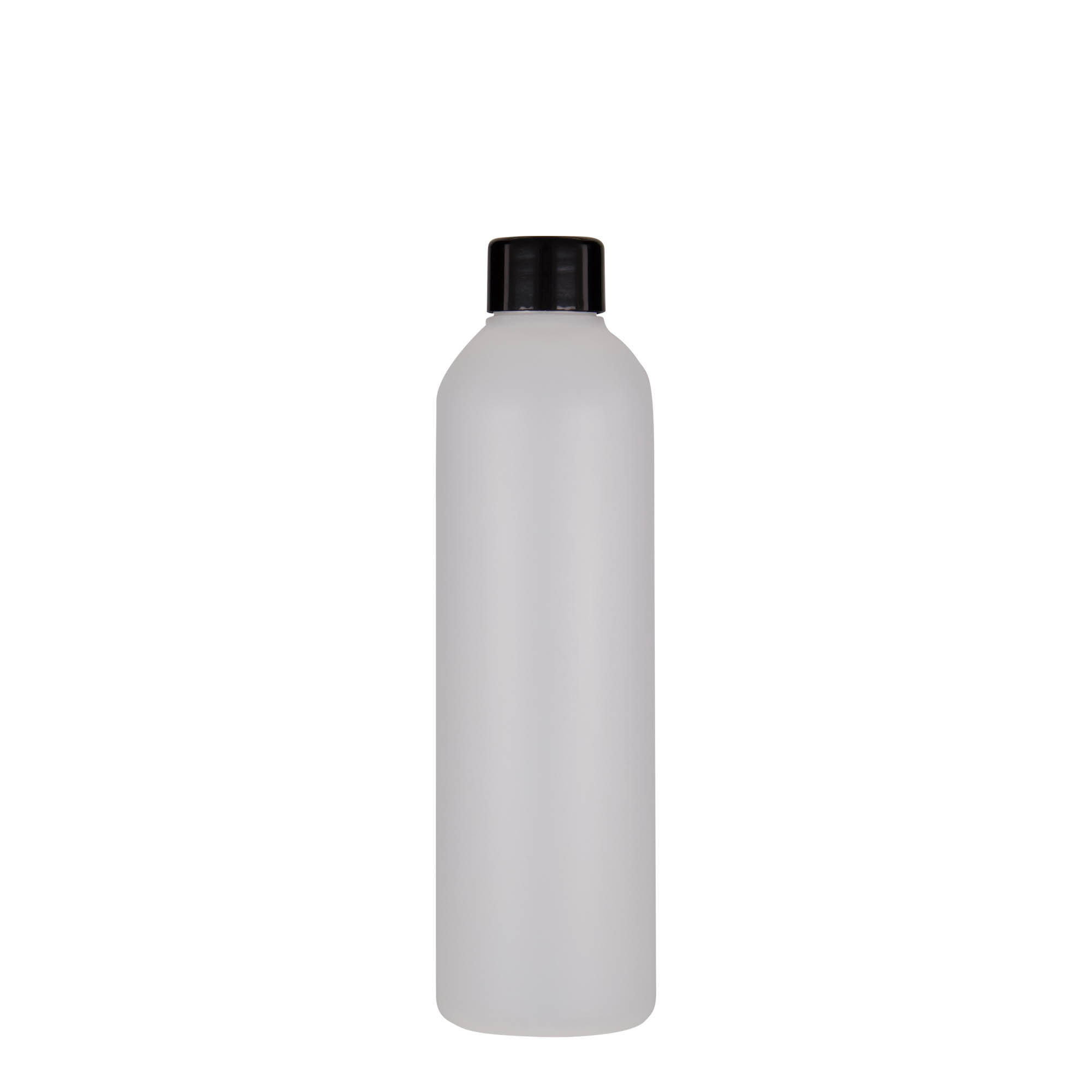 250 ml butelka plastikowa 'Tuffy', HDPE, naturalna, gwint: 24/410