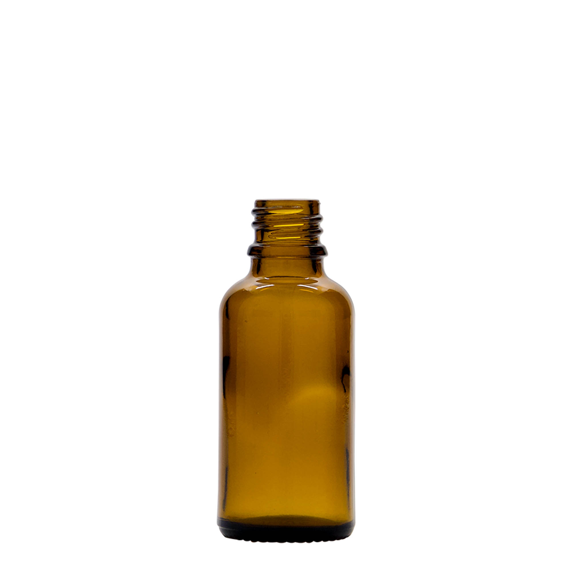 30 ml butelka z rozpylaczem, medyczna, szklana, brązowa, gwint: DIN 18 30 ml butelka z rozpylaczem, medyczna, szklana, brązowa, gwint: DIN 18