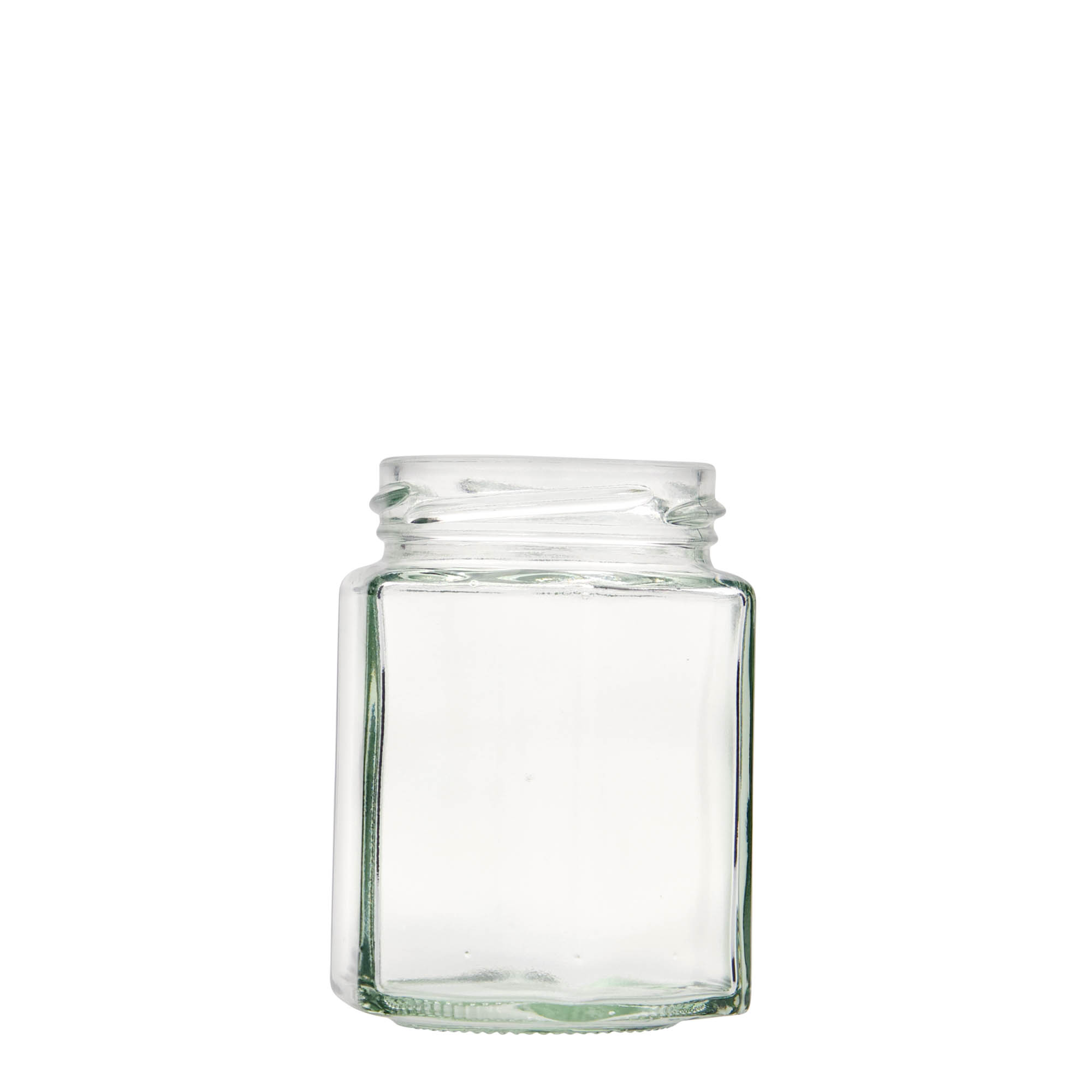 191 ml sześciokątny słoik, otwór: Twist-Off (TO 58)