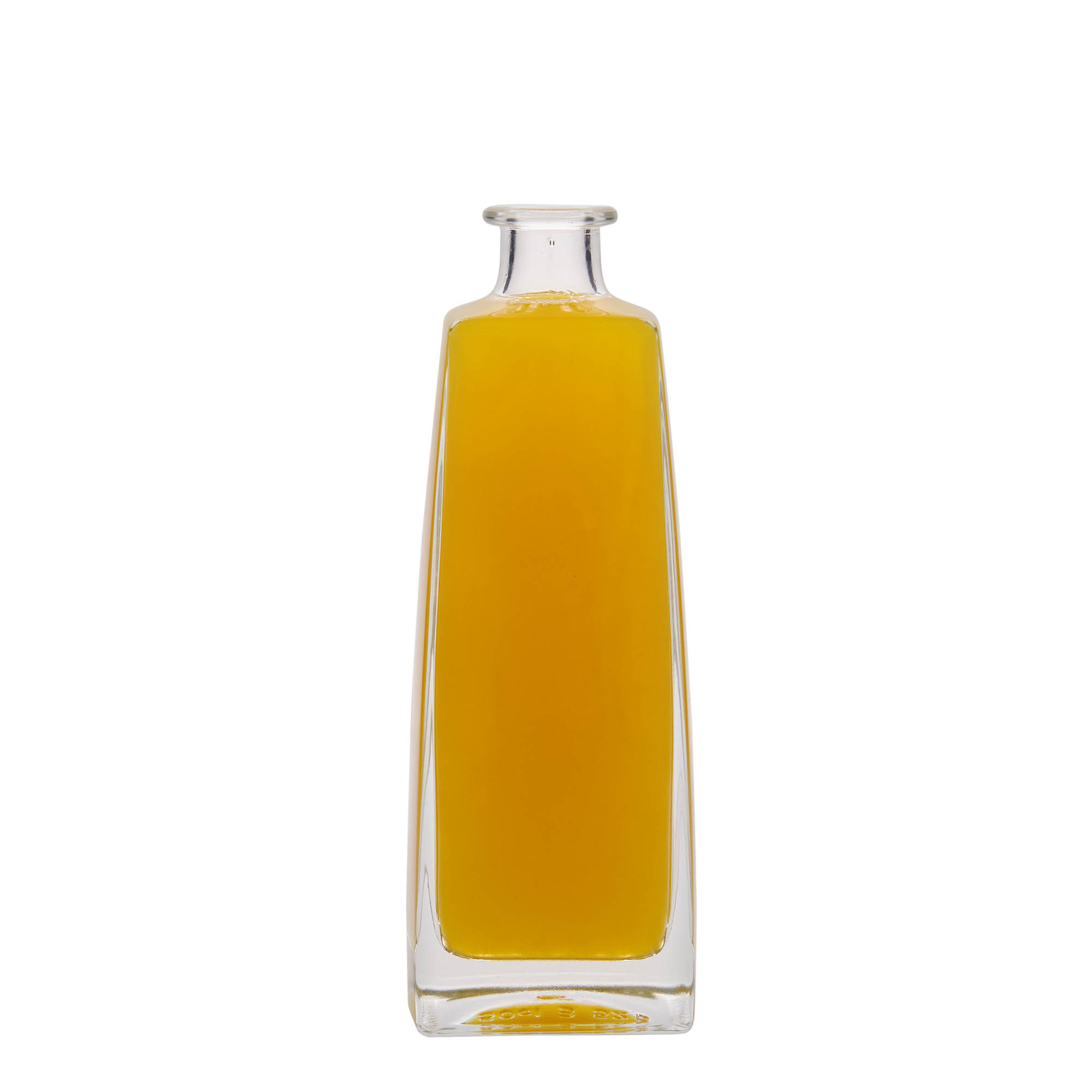 500 ml butelka szklana 'Timmy', prostokątna, zamknięcie: korek