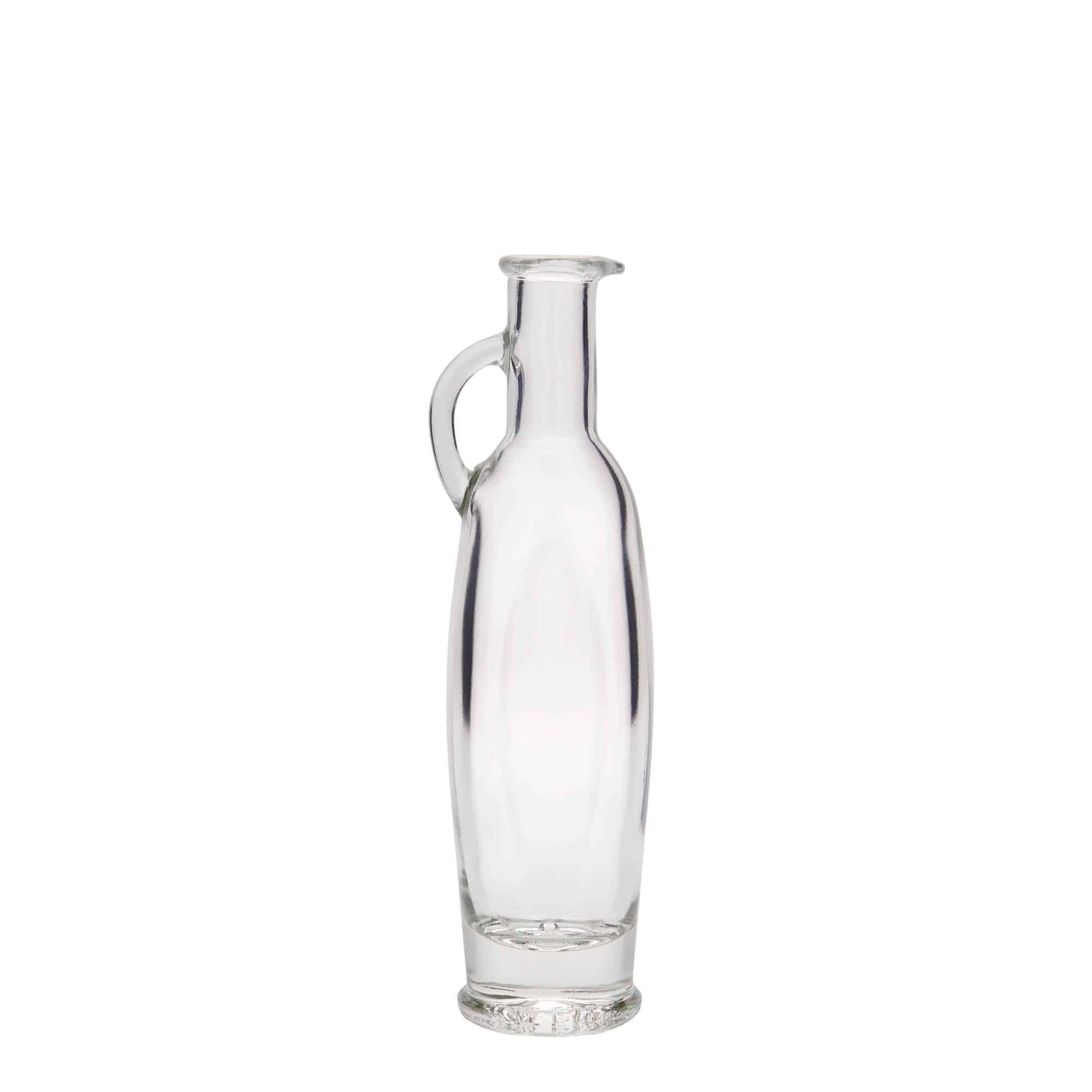 100 ml butelka szklana 'Eleganta', owalna, zamknięcie: korek