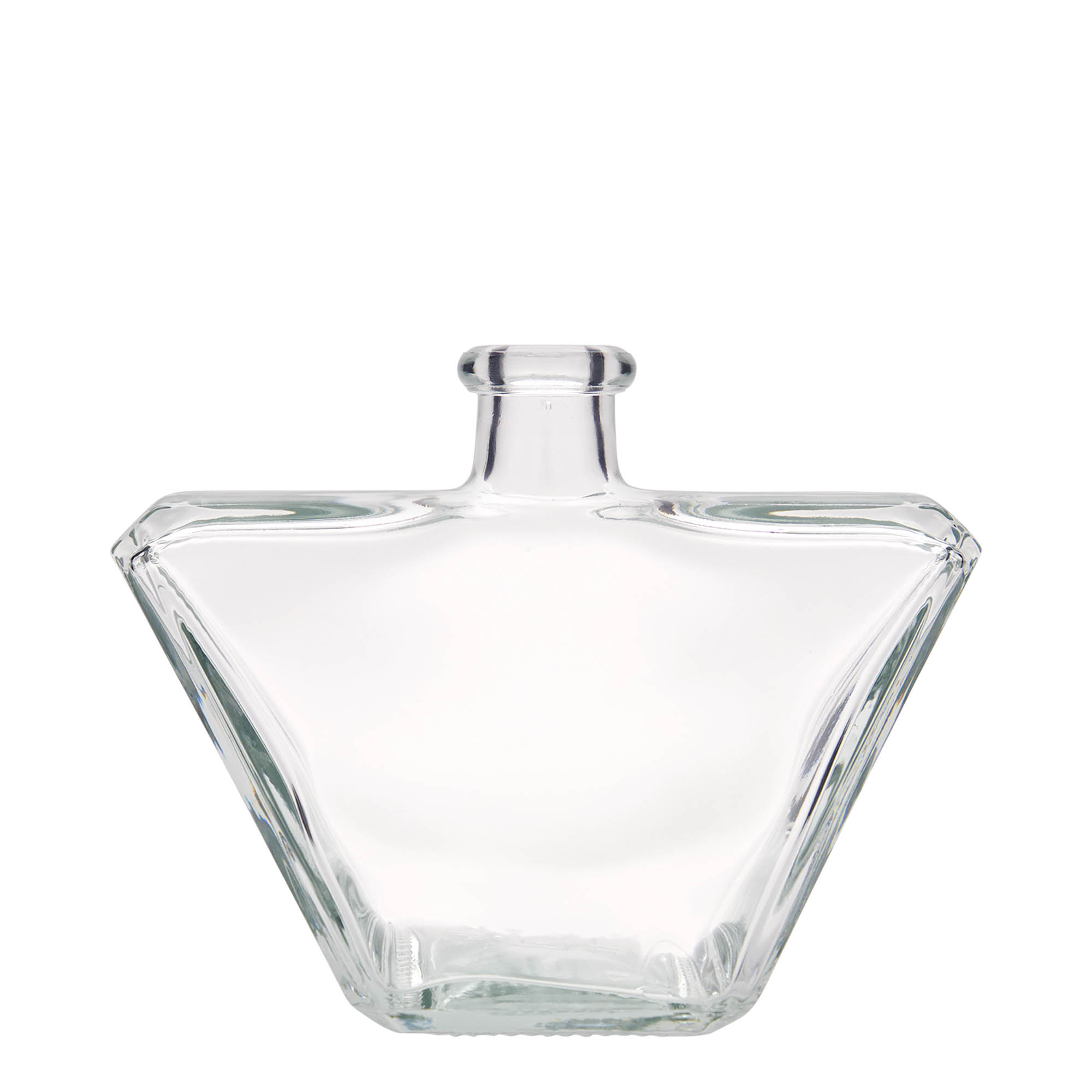 500 ml butelka szklana „Charly”, prostokątna, szyjka: korek