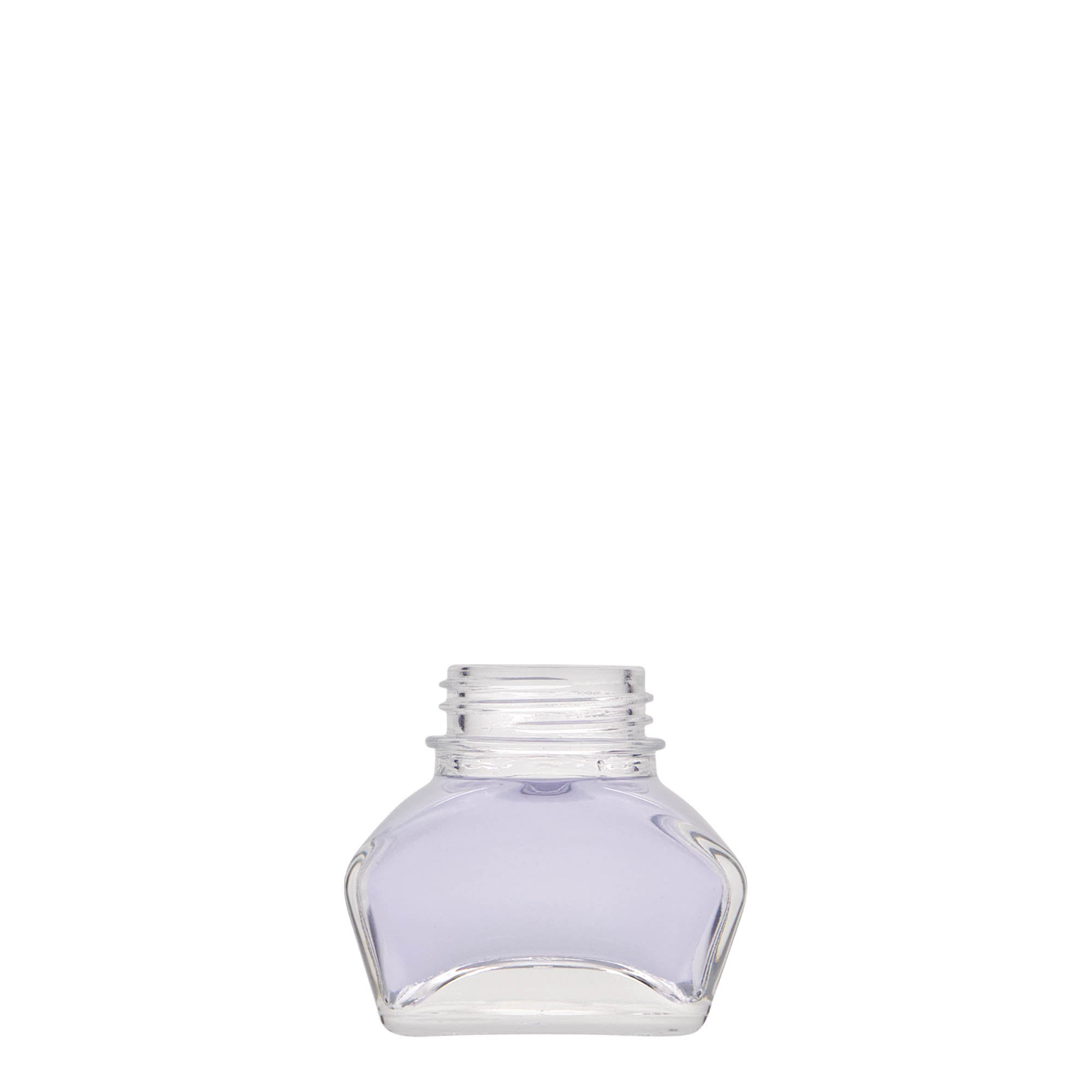 30 ml kałamarz, prostokątny, otwór: zakrętka