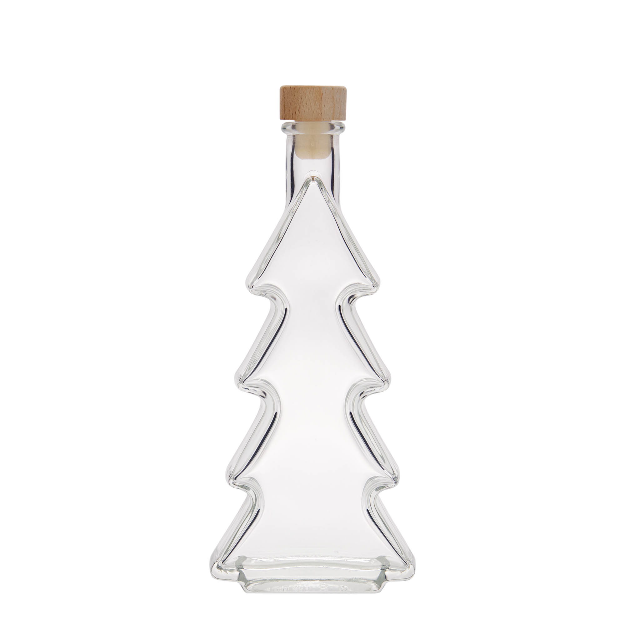 200 ml butelka szklana „Choinka”, otwór: korek