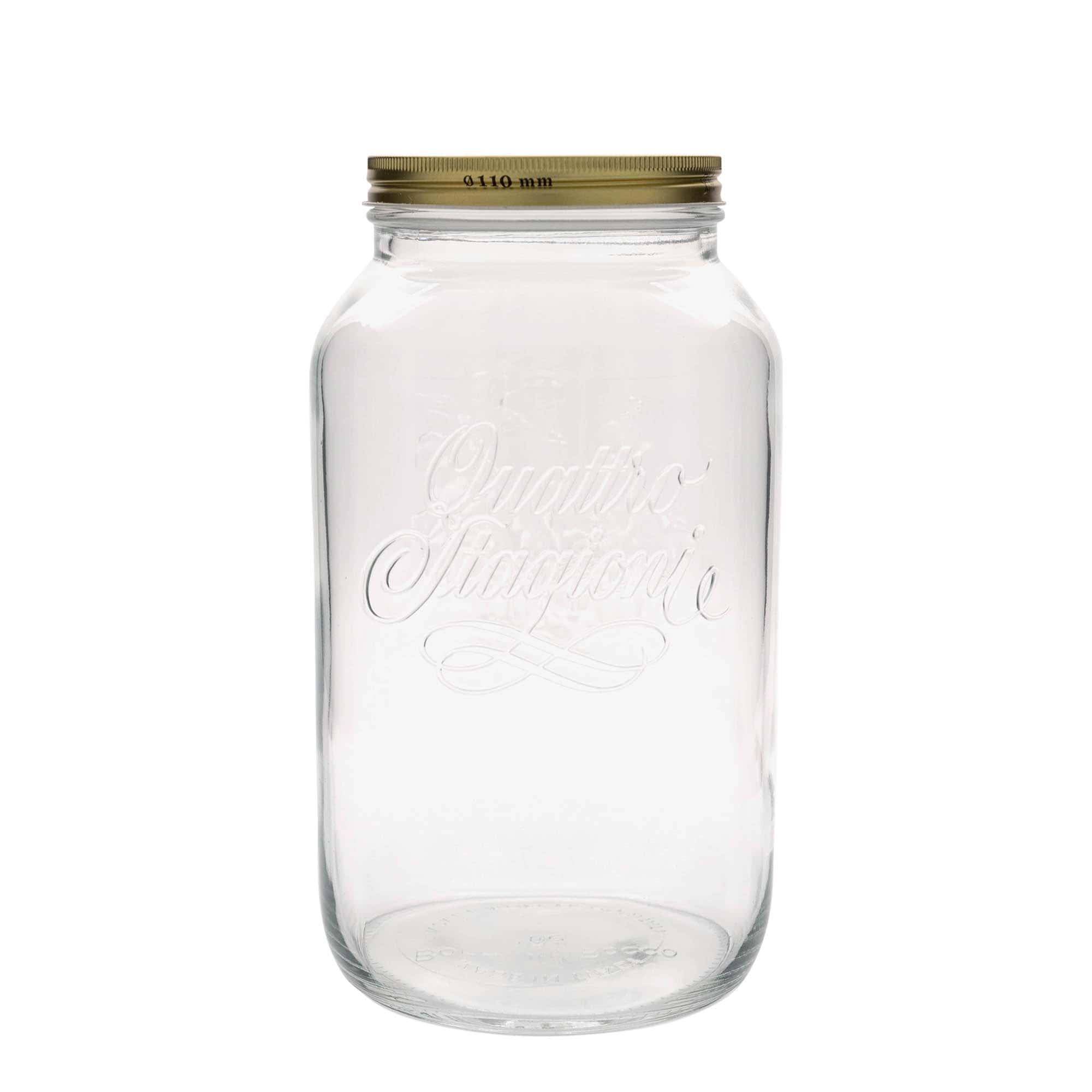 3800 ml słoik 'Quattro Stagioni', zamknięcie: zakrętka