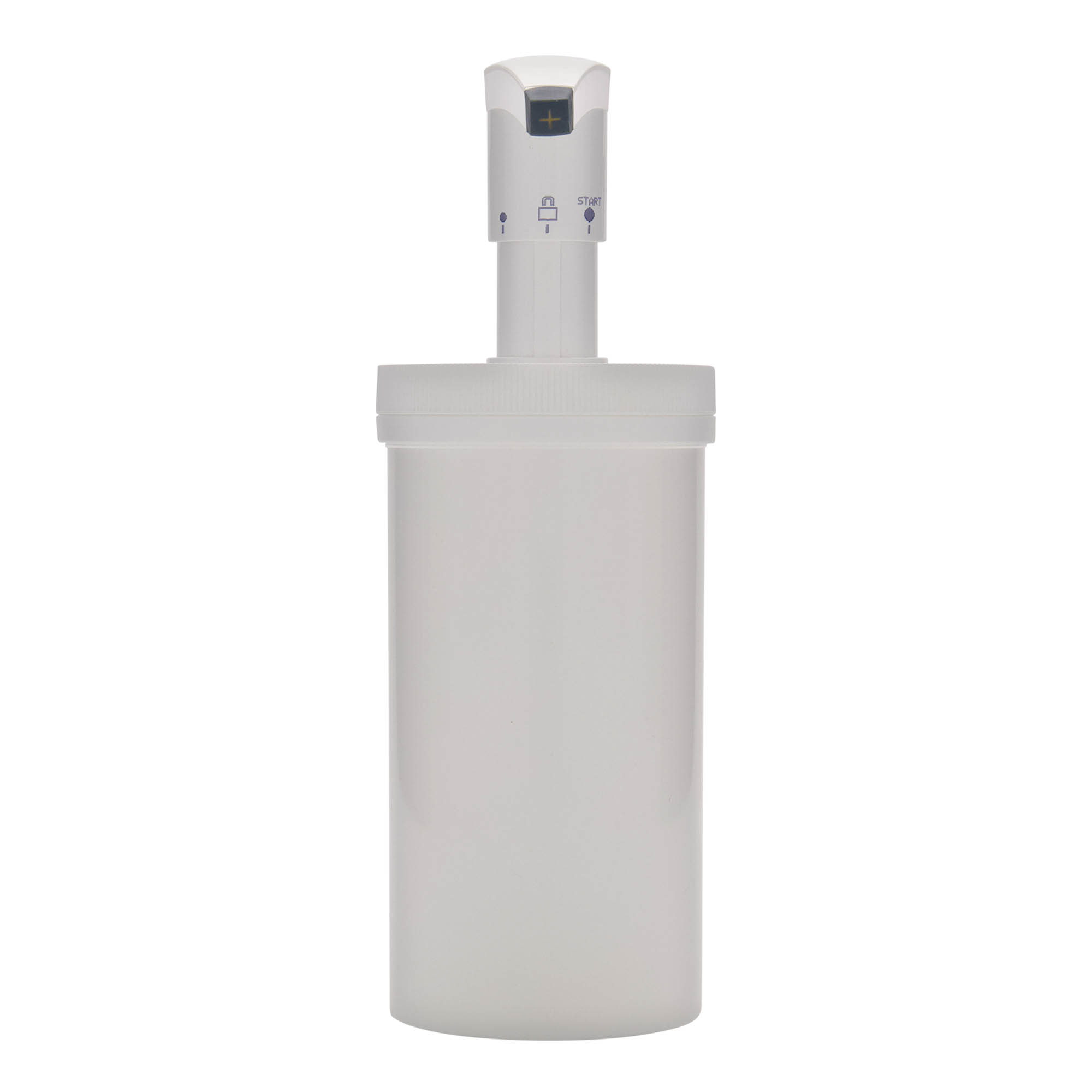 Butelka dozująca 655 ml „Securibox”, tworzywo sztuczne PP, biały, zakończenie: zakrętka Butelka dozująca 655 ml „Securibox”, tworzywo sztuczne PP, biały, zakończenie: zakrętka