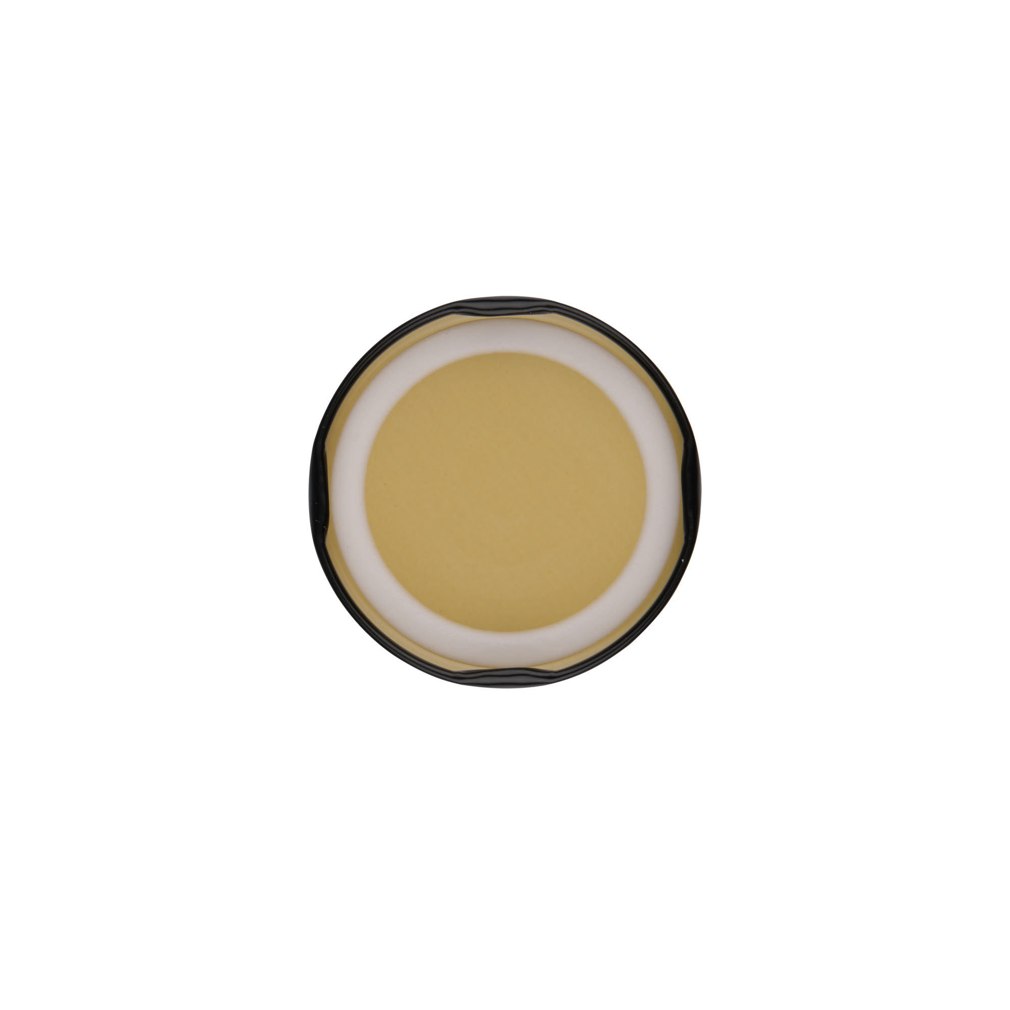 Zakrywka Twist-Off, blacha biała, czarna, do szyjki: TO 58