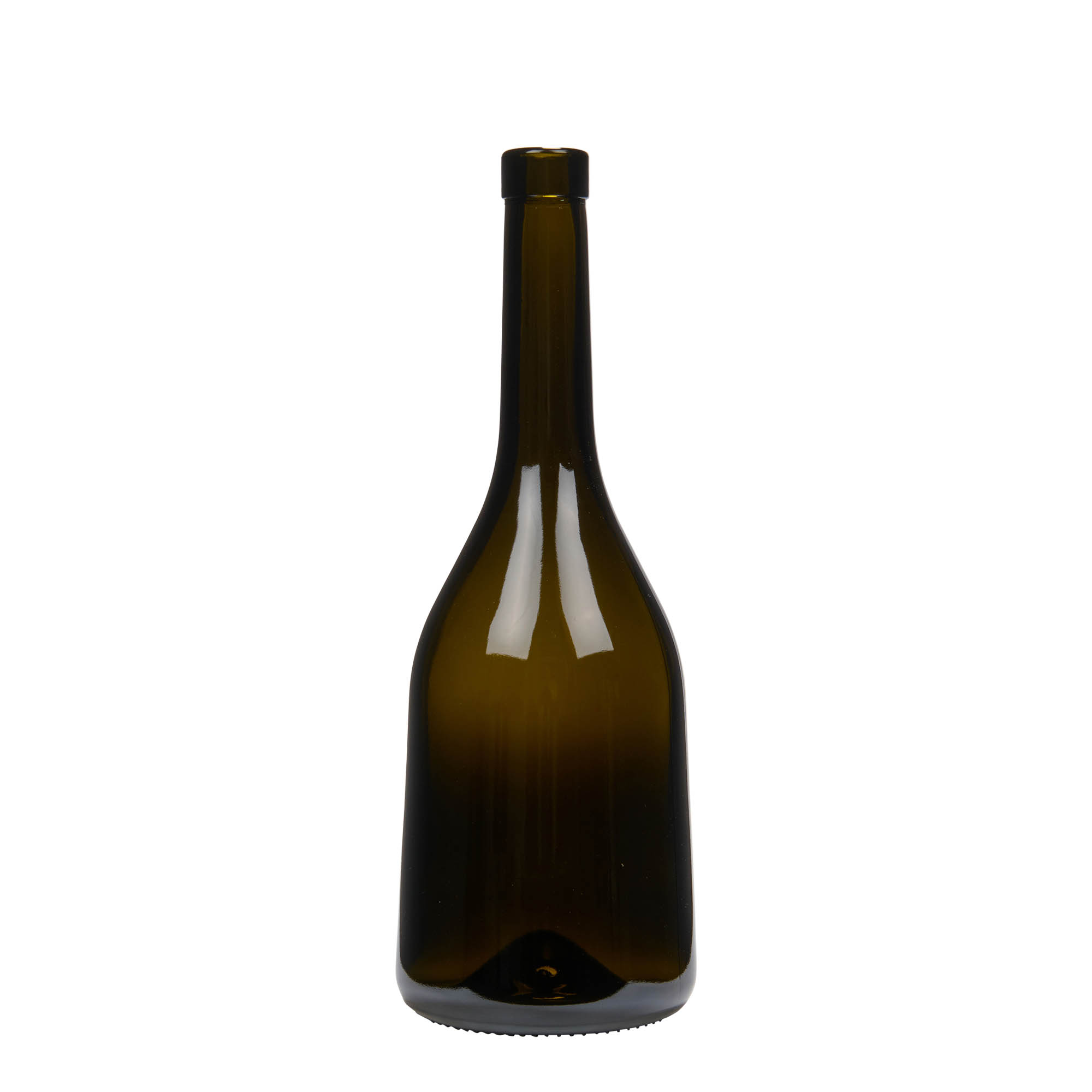 750 ml butelka szklana 'Rustica', antyczny zielony, szyjka: korek 750 ml butelka szklana 'Rustica', antyczny zielony, szyjka: korek