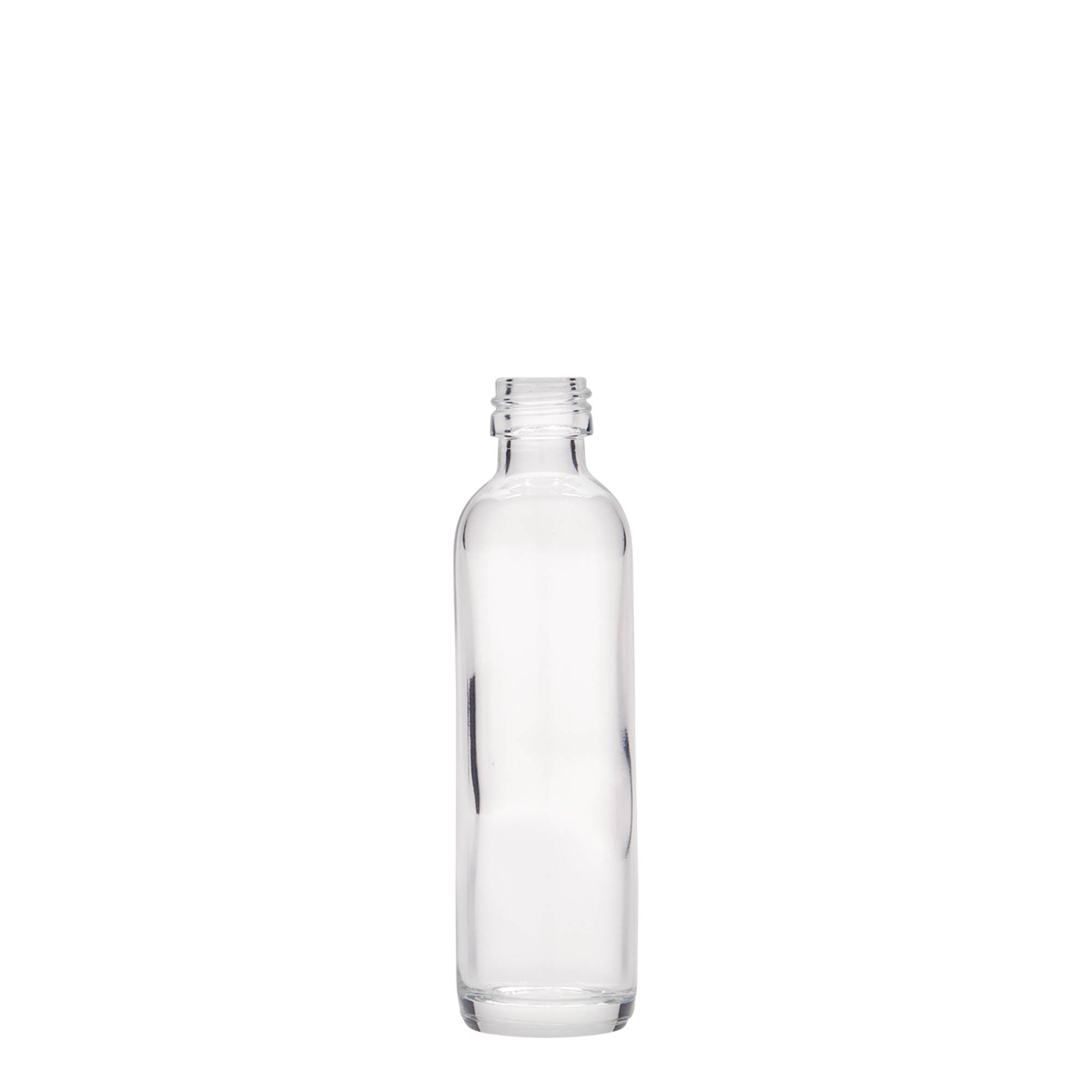 40 ml butelka karafka, szkło, wylot: PP 18