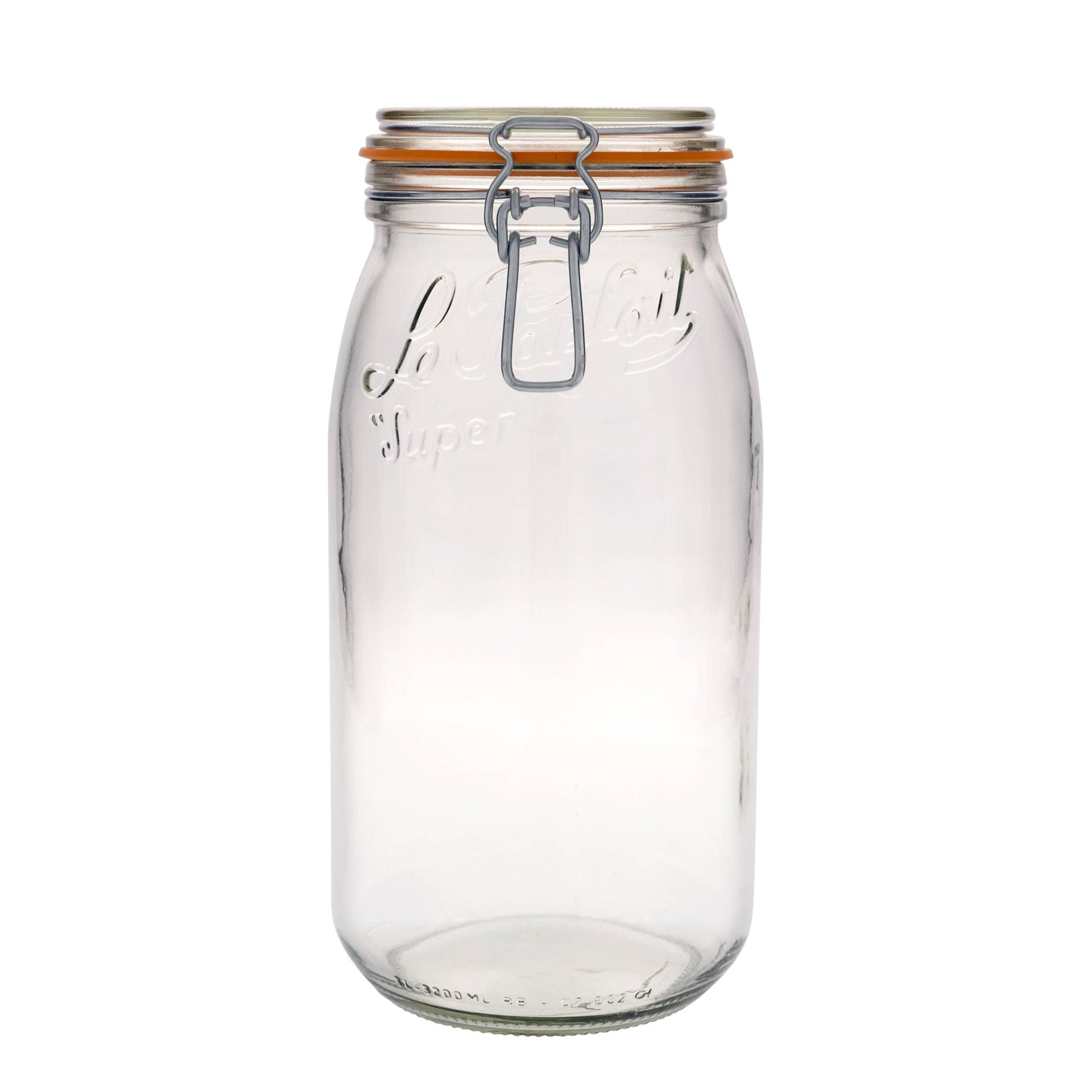 3.000 ml słoik z drucianym zamknięciem 'Le Parfait Super Bocal', otwór: zamknięcie druciane