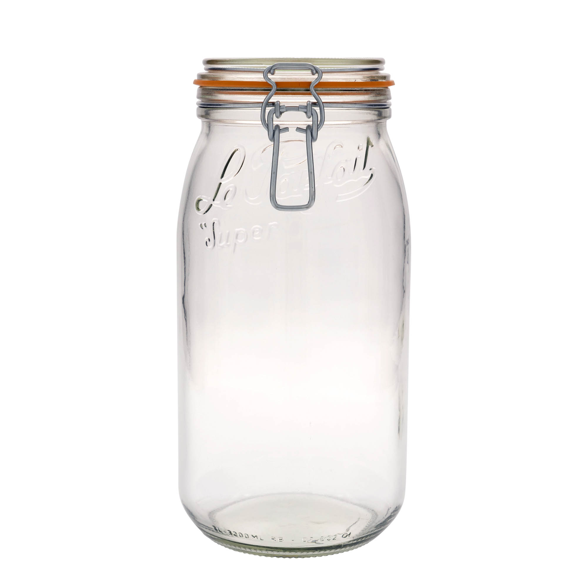 3.000 ml słoik z drucianym zamknięciem 'Le Parfait Super Bocal', otwór: zamknięcie druciane