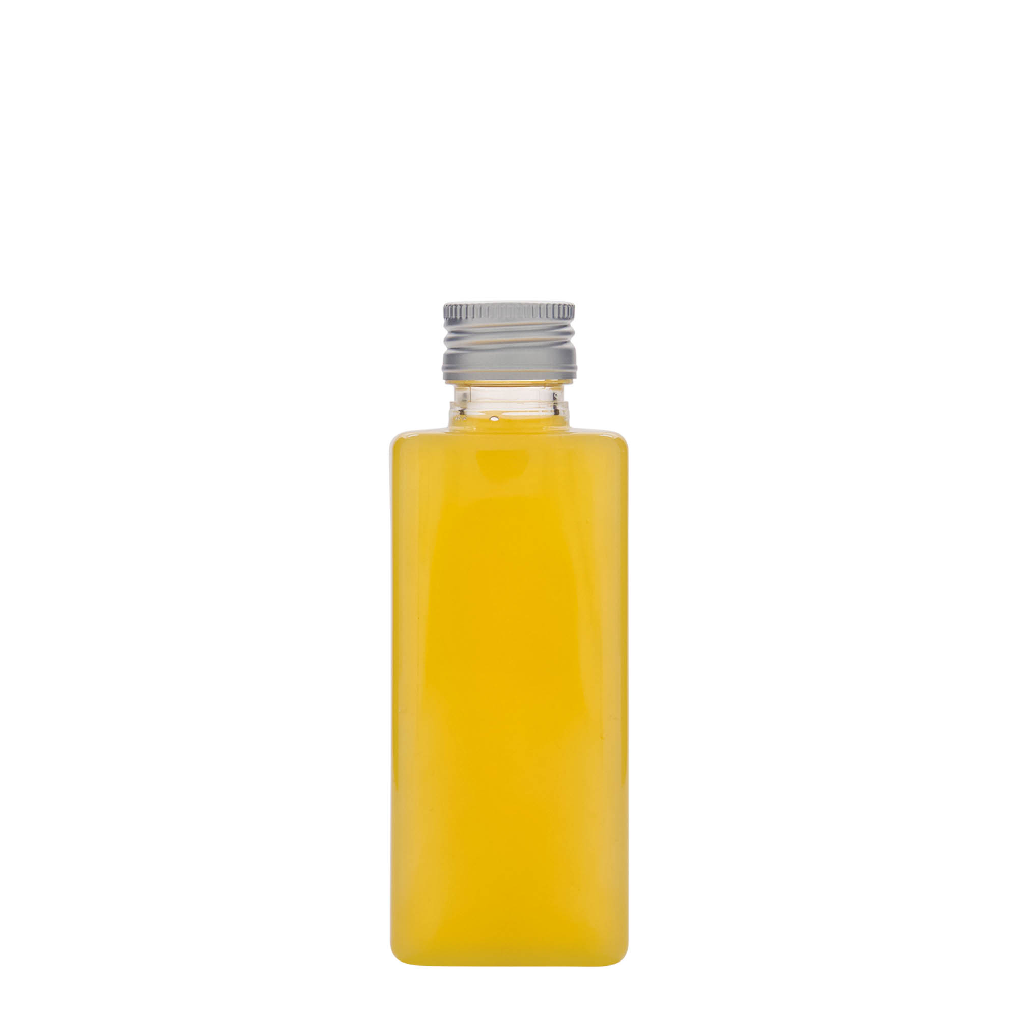250 ml butelka PET „Karl”, kwadratowa, tworzywo sztuczne, gwint: PP 28