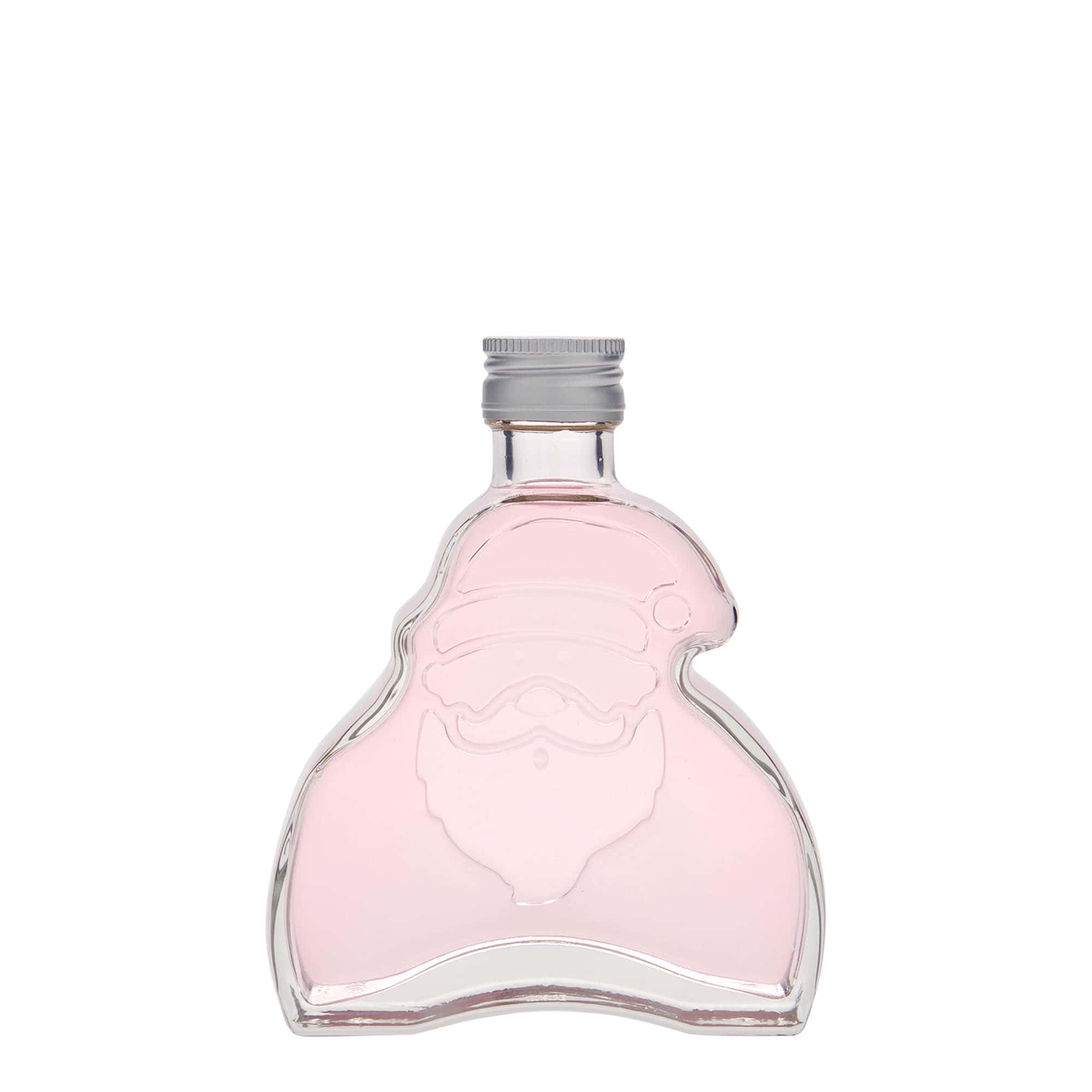 Butelka szklana 200 ml „Santa Claus”, gwint: PP 28