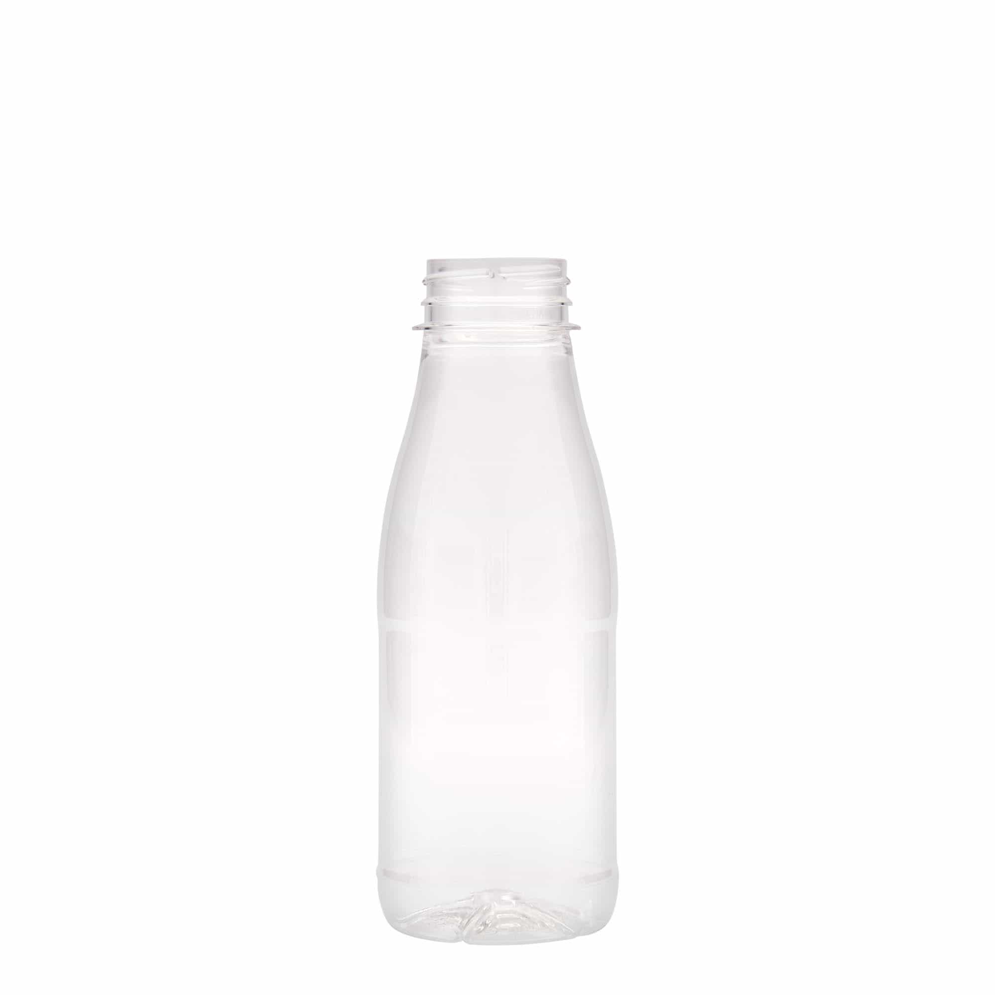 330 ml butelka PET „Milk and Juice”, tworzywo sztuczne, szyjka: 38 mm