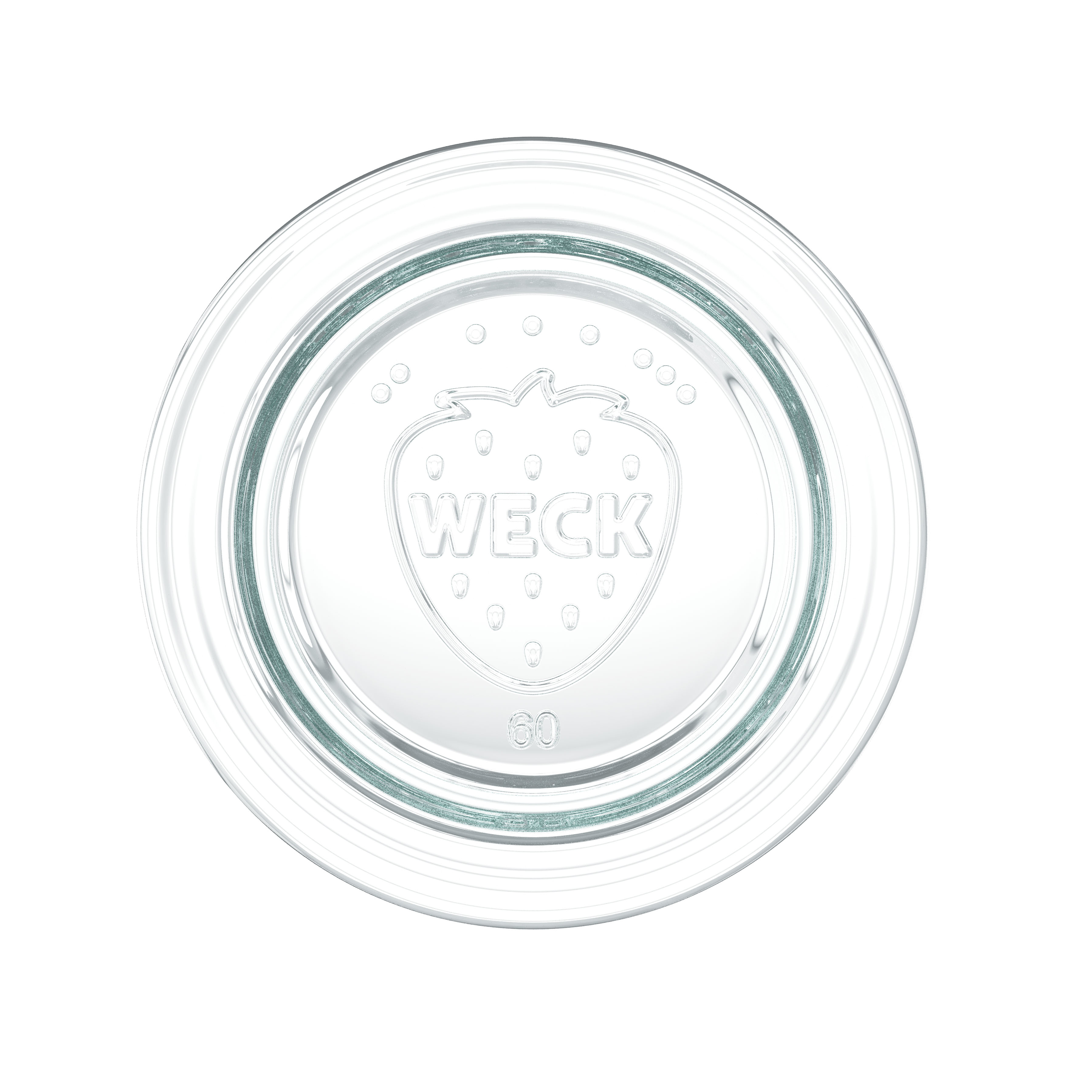12x 80 ml słoik WECK typu Sturz z szklanym wieczkiem RR 60