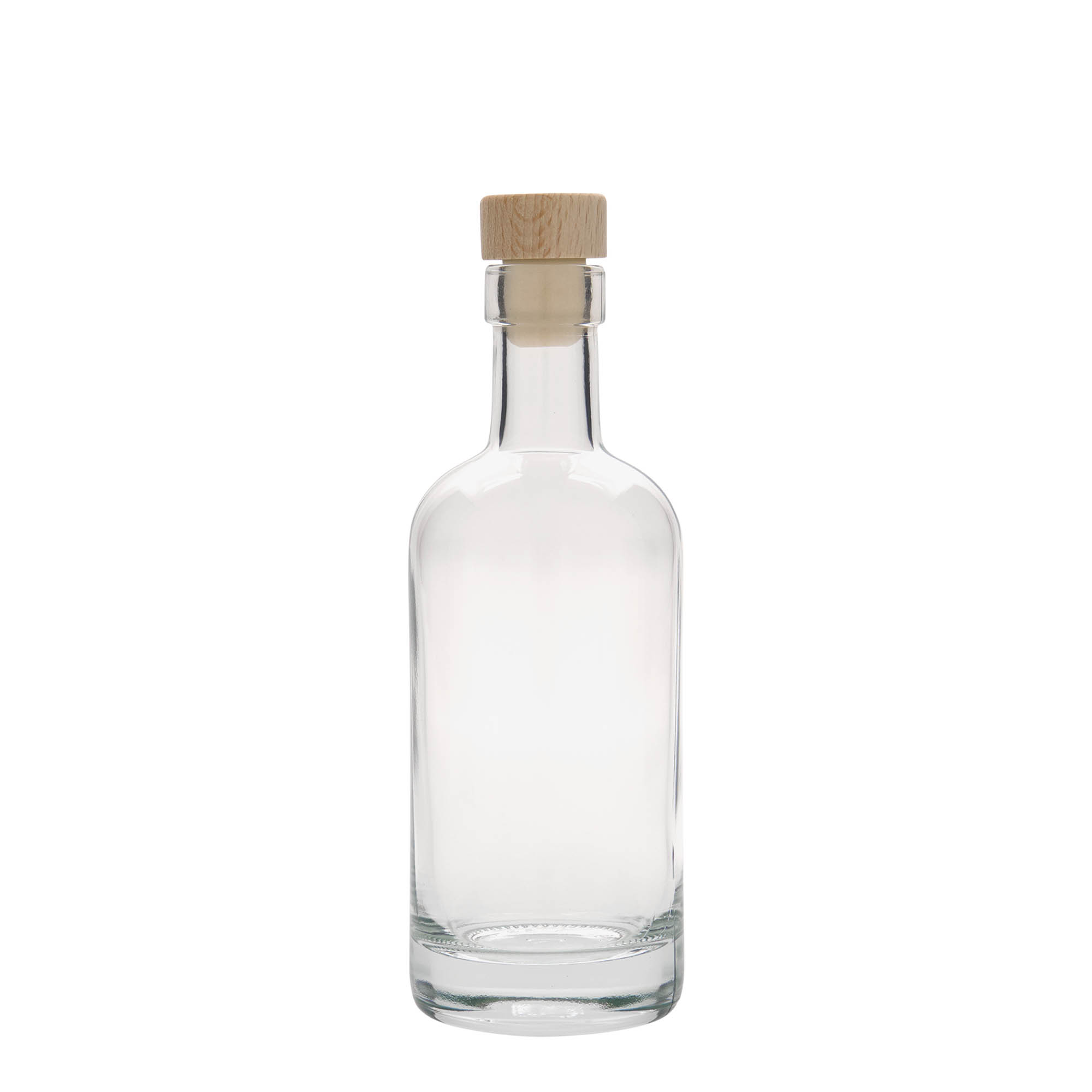 250 ml butelka szklana 'Linea Uno', otwór: korek