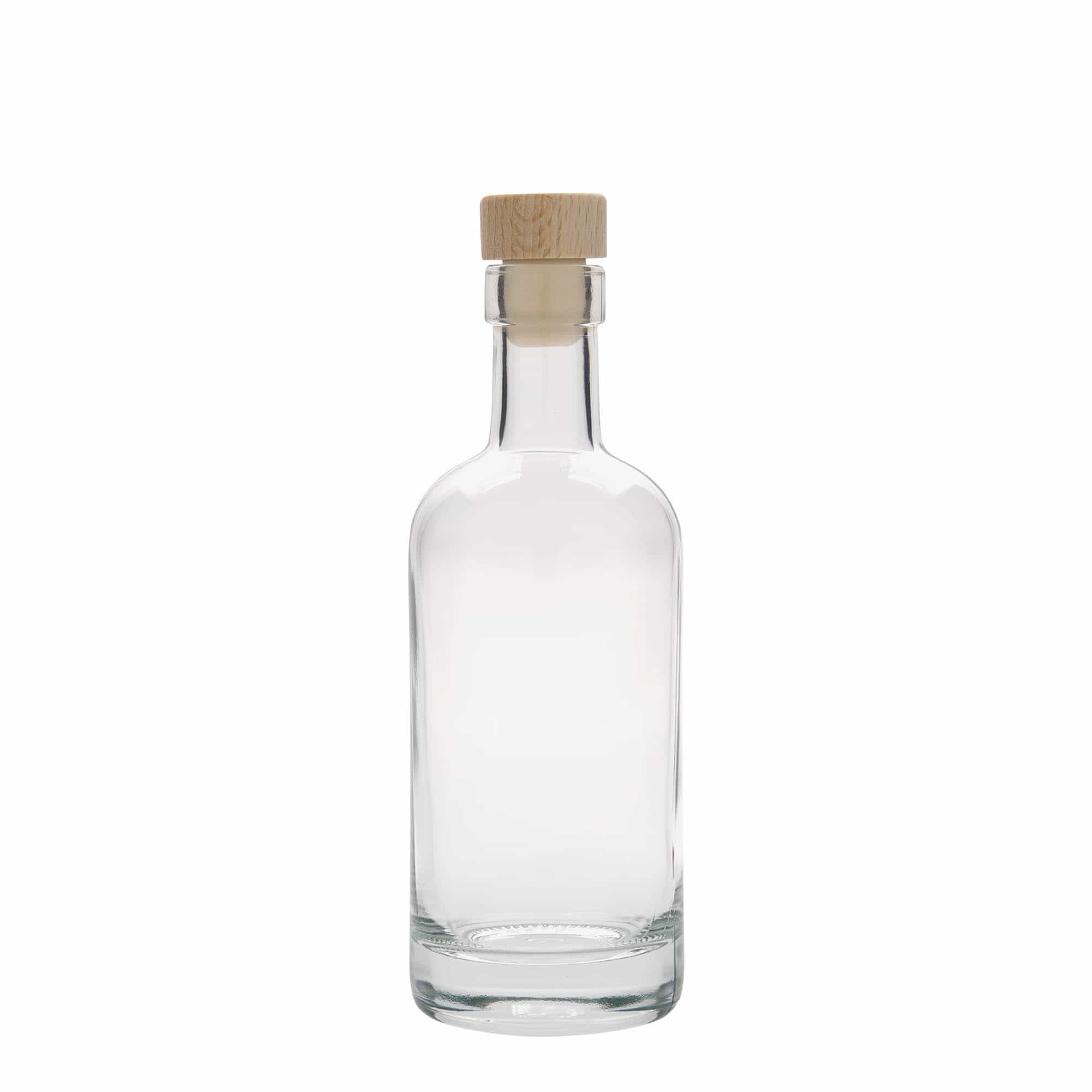 250 ml butelka szklana 'Linea Uno', otwór: korek