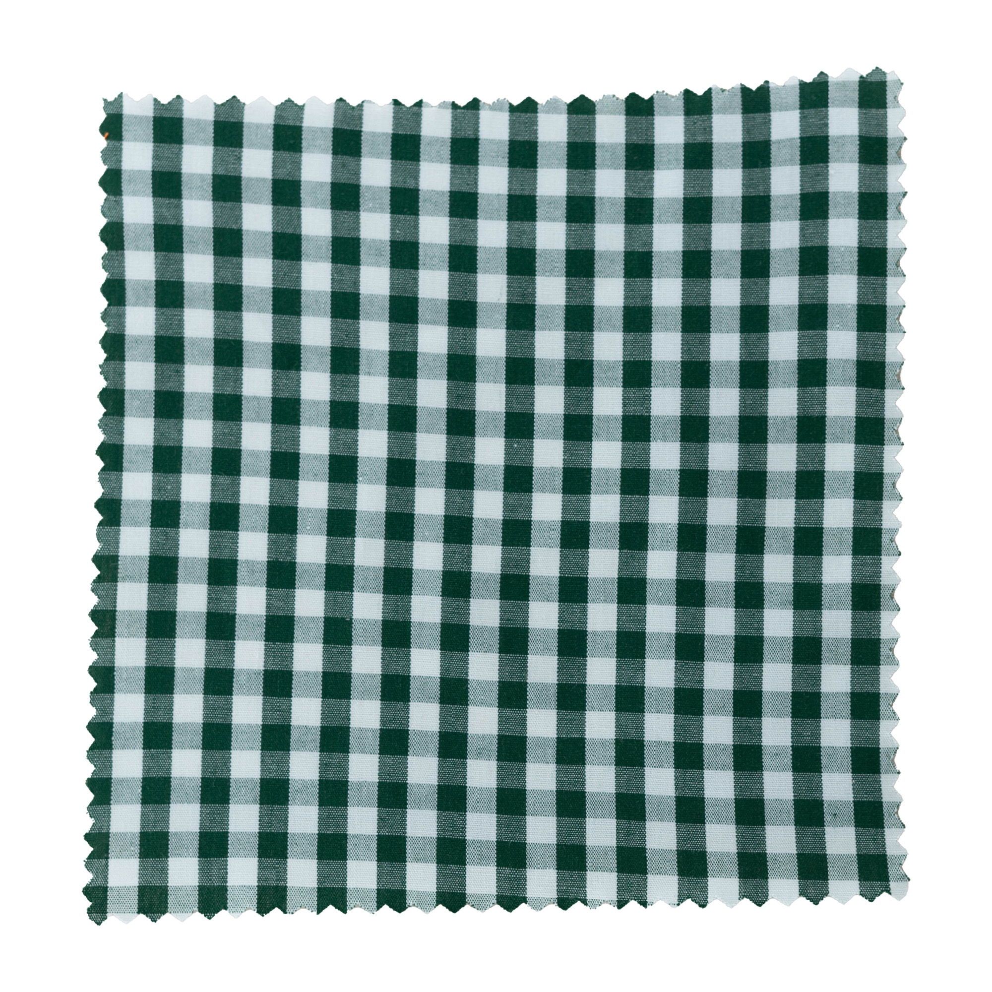 Kwadratowa serwetka materiałowa w kratę 15x15, tekstylna, ciemnozielona, gwint: TO58-TO82