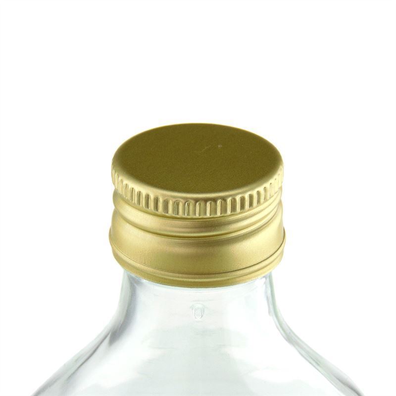 Zakrętka metalowa, złota, do otworu: PP 28 Zakrętka metalowa, złota, do otworu: PP 28