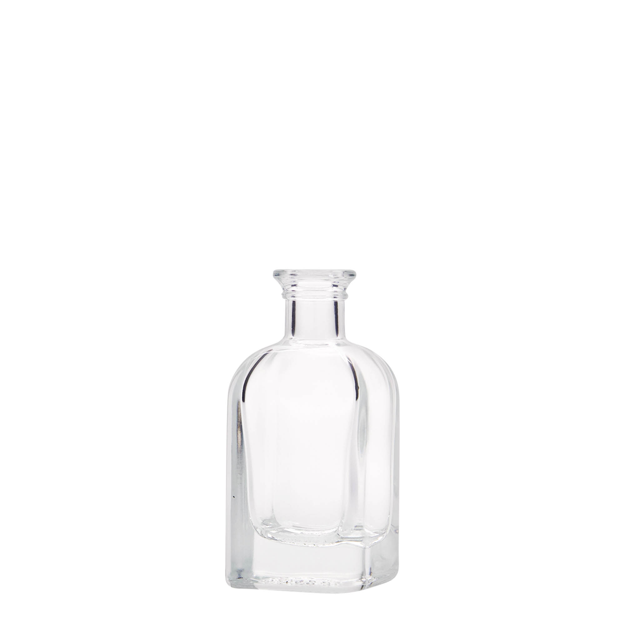 40 ml szklana butelka Aptekarz Carré, kwadratowa, wylot: korek