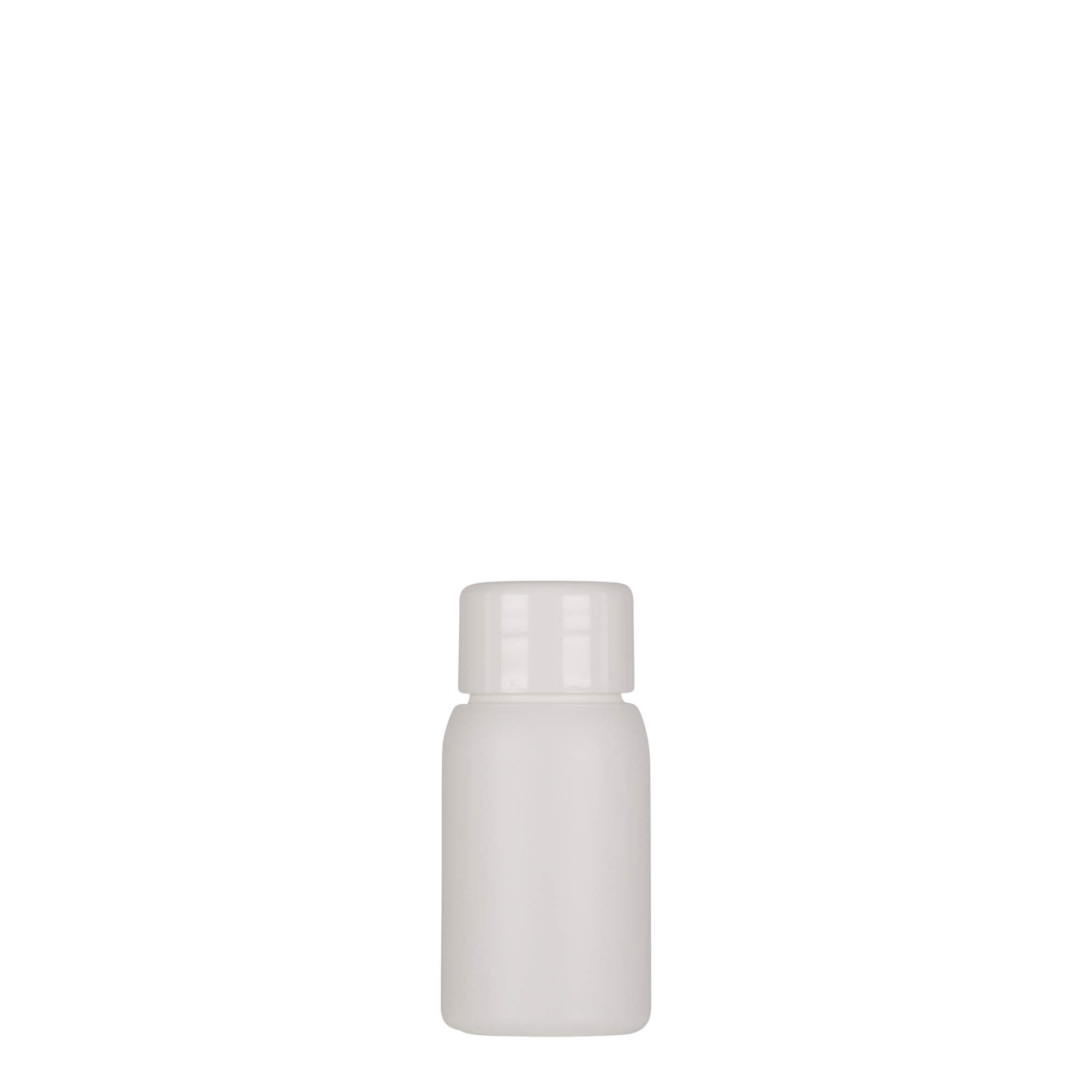 30 ml butelka plastikowa 'Tuffy', HDPE, biała, szyjka: 24/410