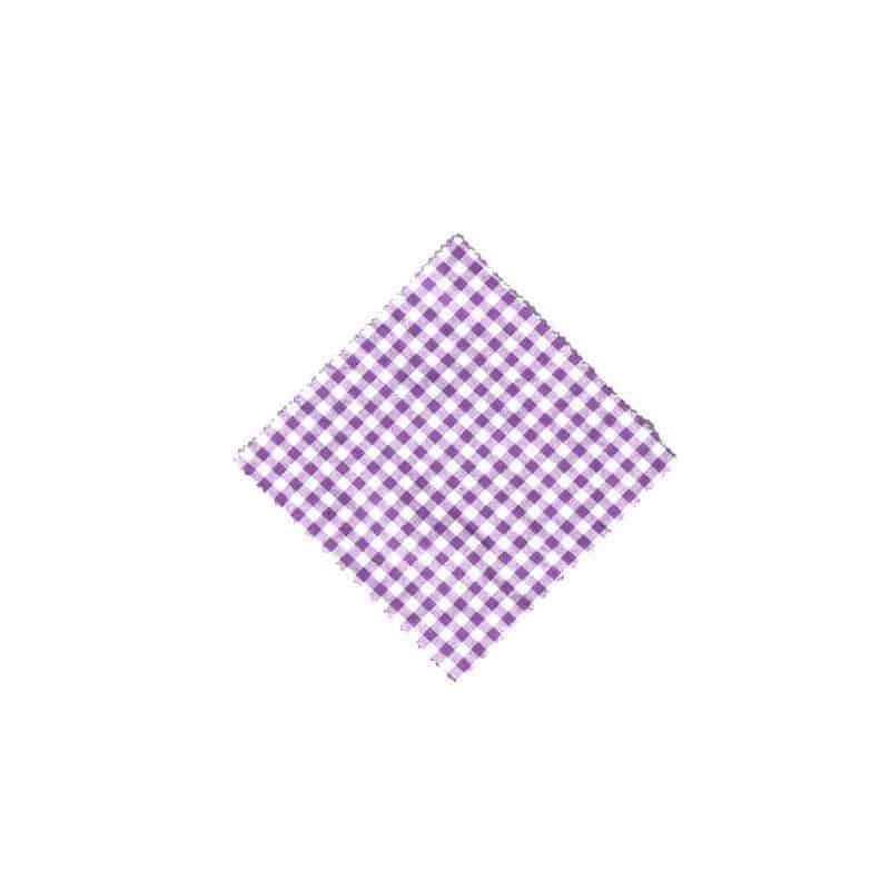 Kapturek na słoik w kratkę 12x12, kwadratowy, materiał tekstylny, kolor bez, zamknięcie: TO38-TO53 Kapturek na słoik w kratkę 12x12, kwadratowy, materiał tekstylny, kolor bez, zamknięcie: TO38-TO53