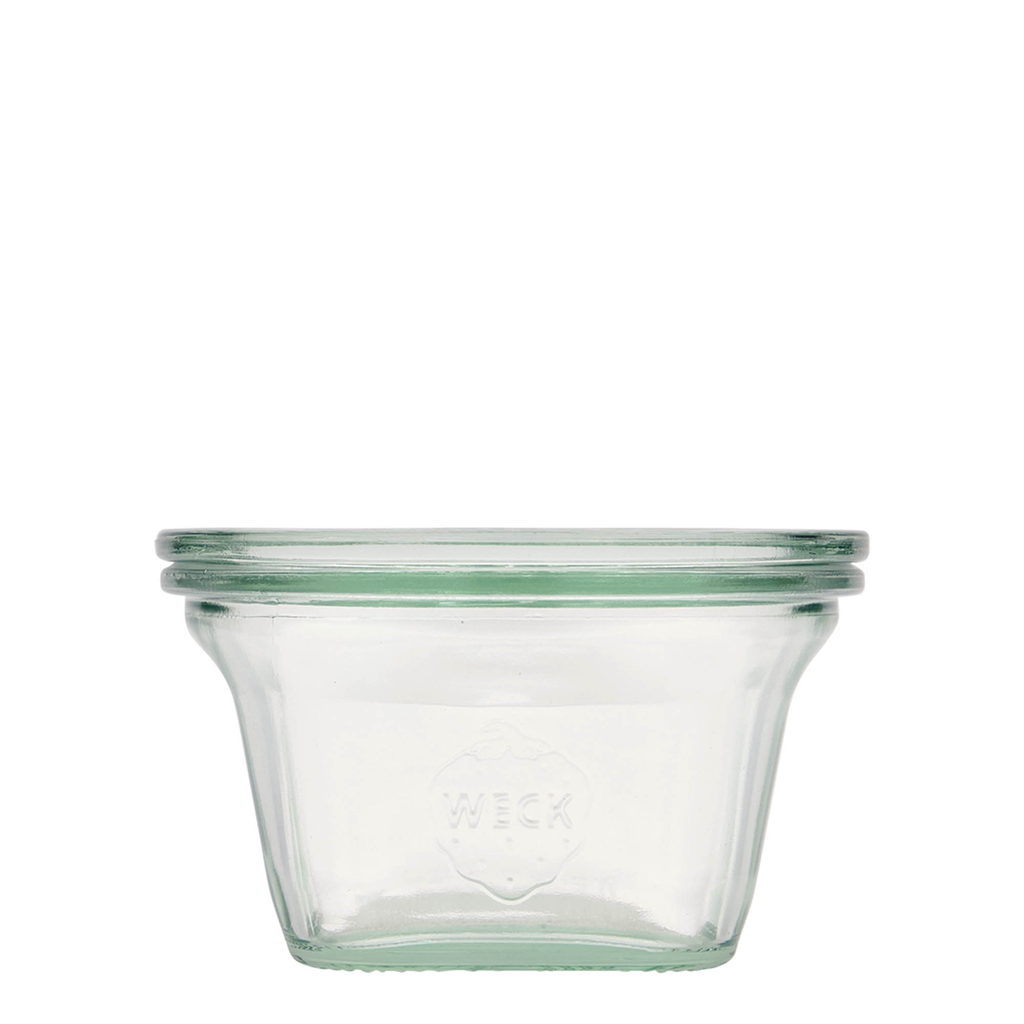 290 ml WECK-Quadroglas, kwadratowe, wylot: okrągła krawędź 290 ml WECK-Quadroglas, kwadratowe, wylot: okrągła krawędź