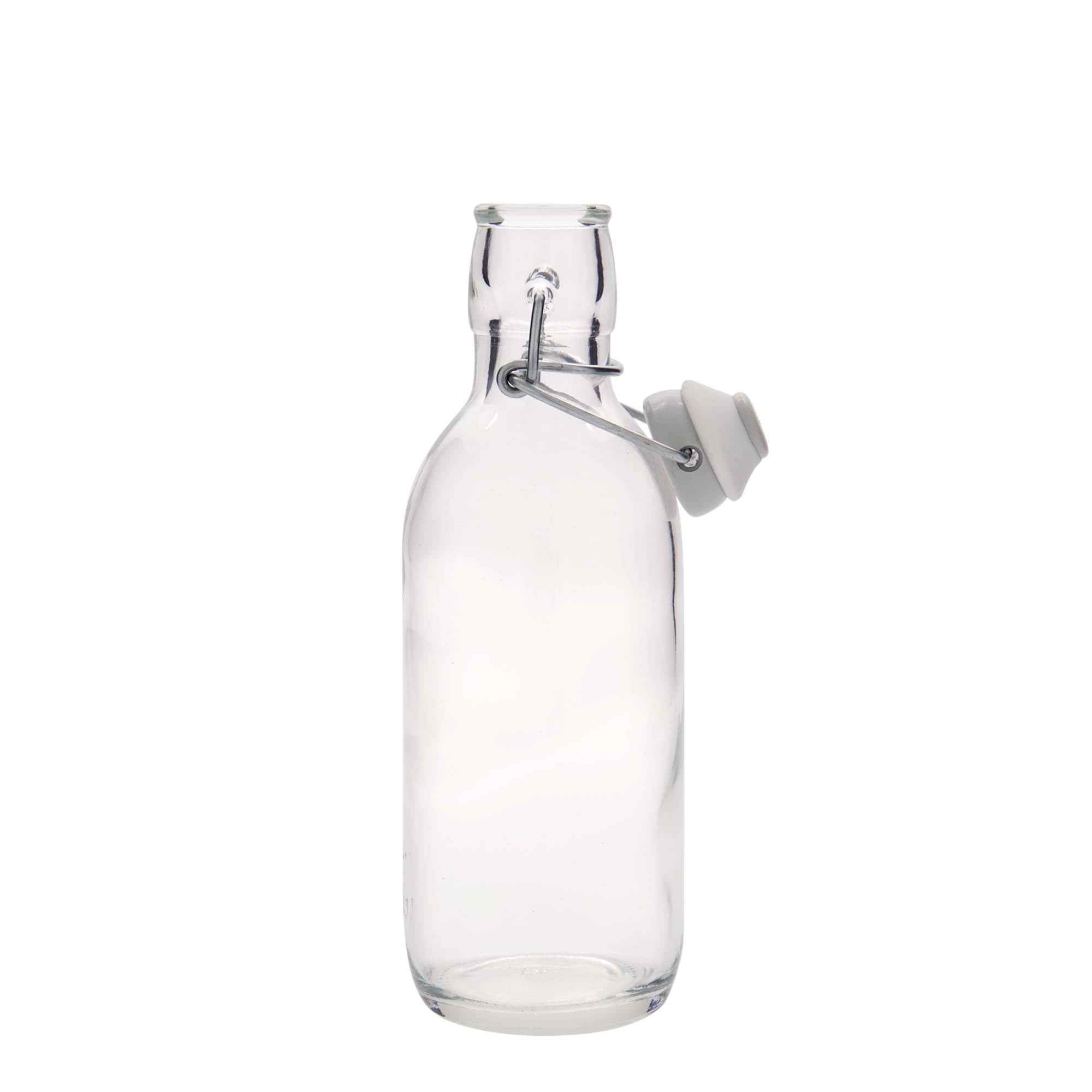 500 ml butelka szklana 'Emilia', otwór: zamknięcie na klamrę 500 ml butelka szklana 'Emilia', otwór: zamknięcie na klamrę