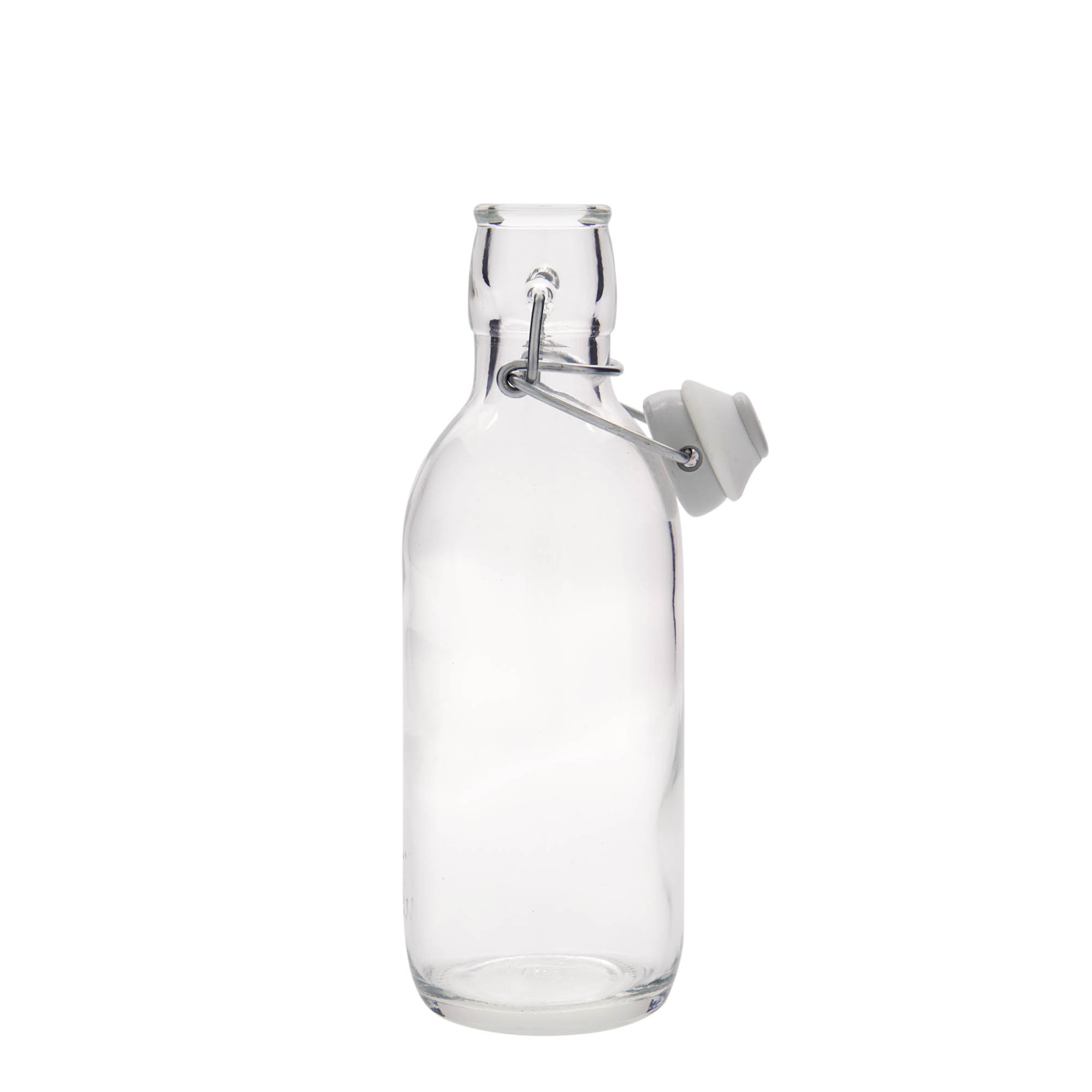 500 ml butelka szklana 'Emilia', otwór: zamknięcie na klamrę