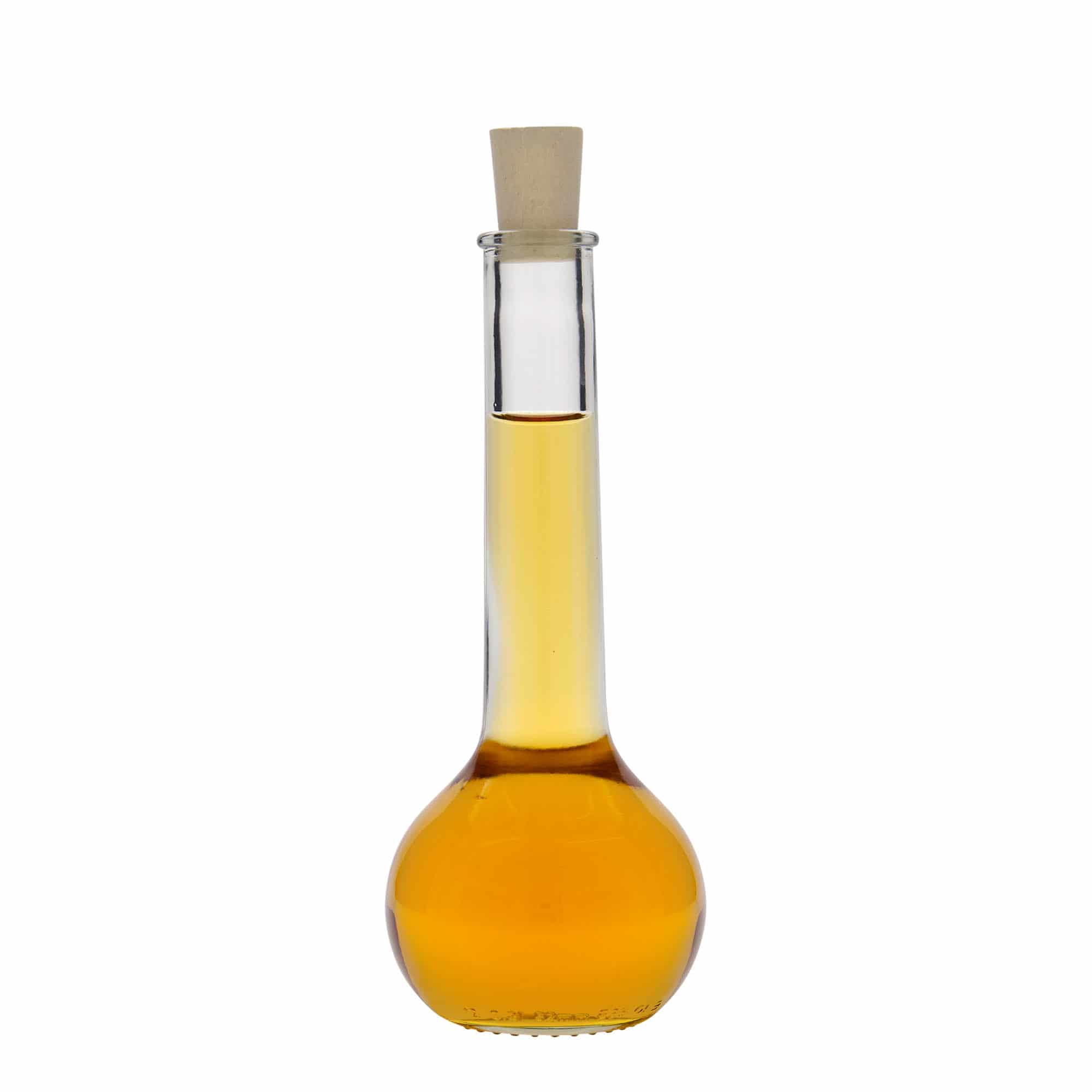 200 ml butelka szklana 'Tulipano', zamknięcie: korek