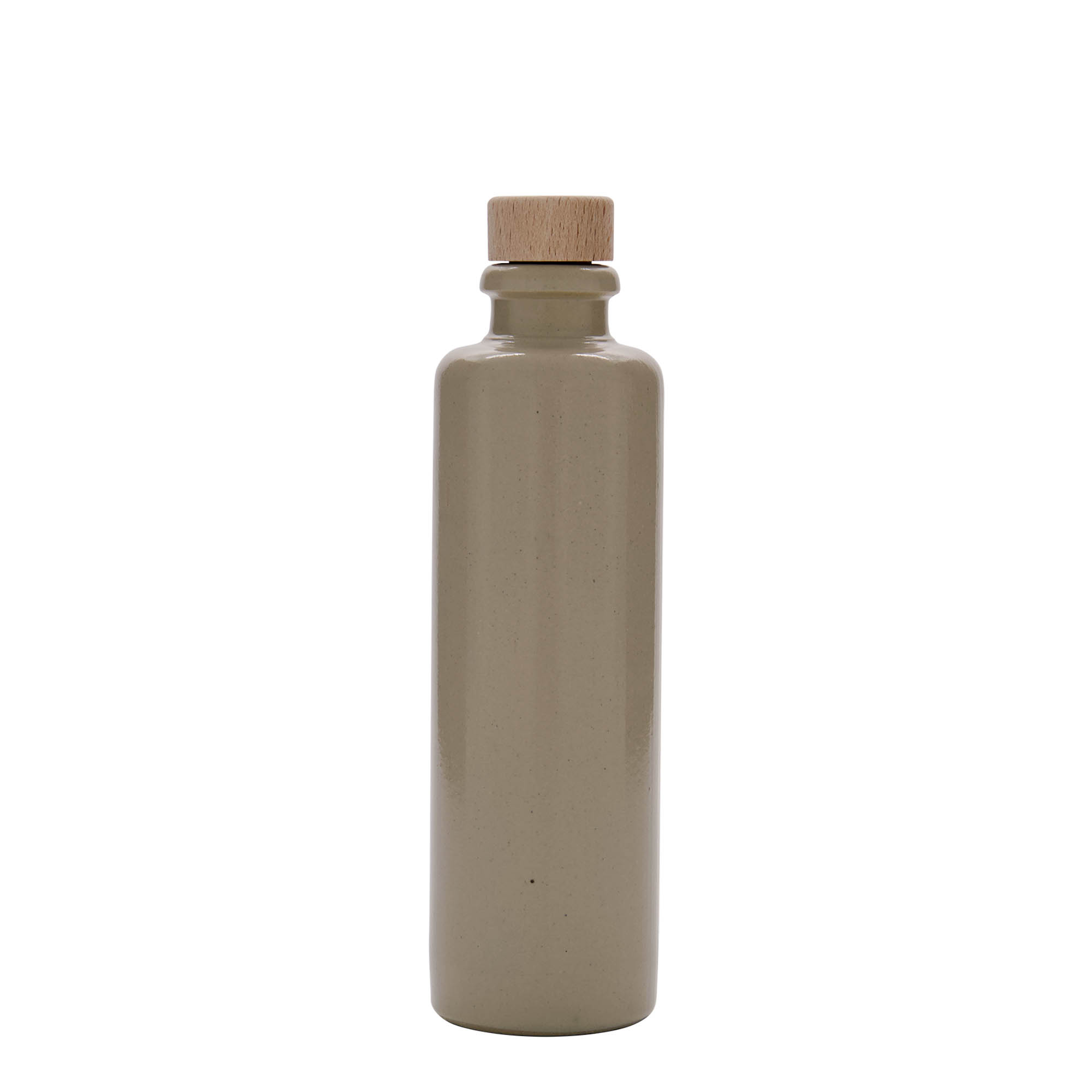 200 ml dzbanek do toniku, kamionka, beżowy, wylot: korek