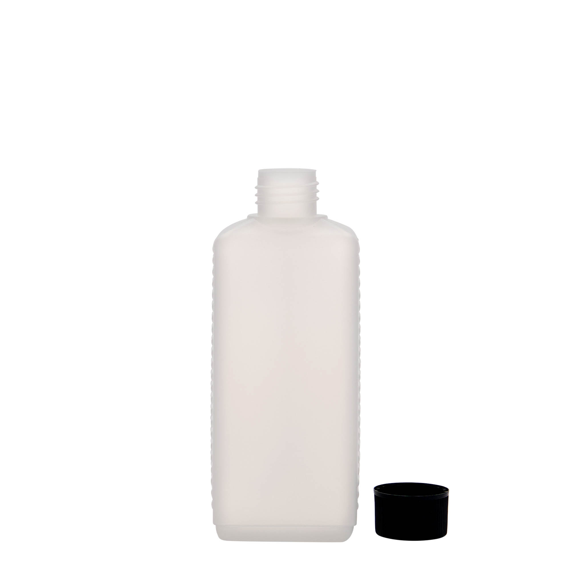 250 ml kanister, prostokątny, tworzywo sztuczne HDPE, naturalny, gwint: DIN 25 EPE 250 ml kanister, prostokątny, tworzywo sztuczne HDPE, naturalny, gwint: DIN 25 EPE