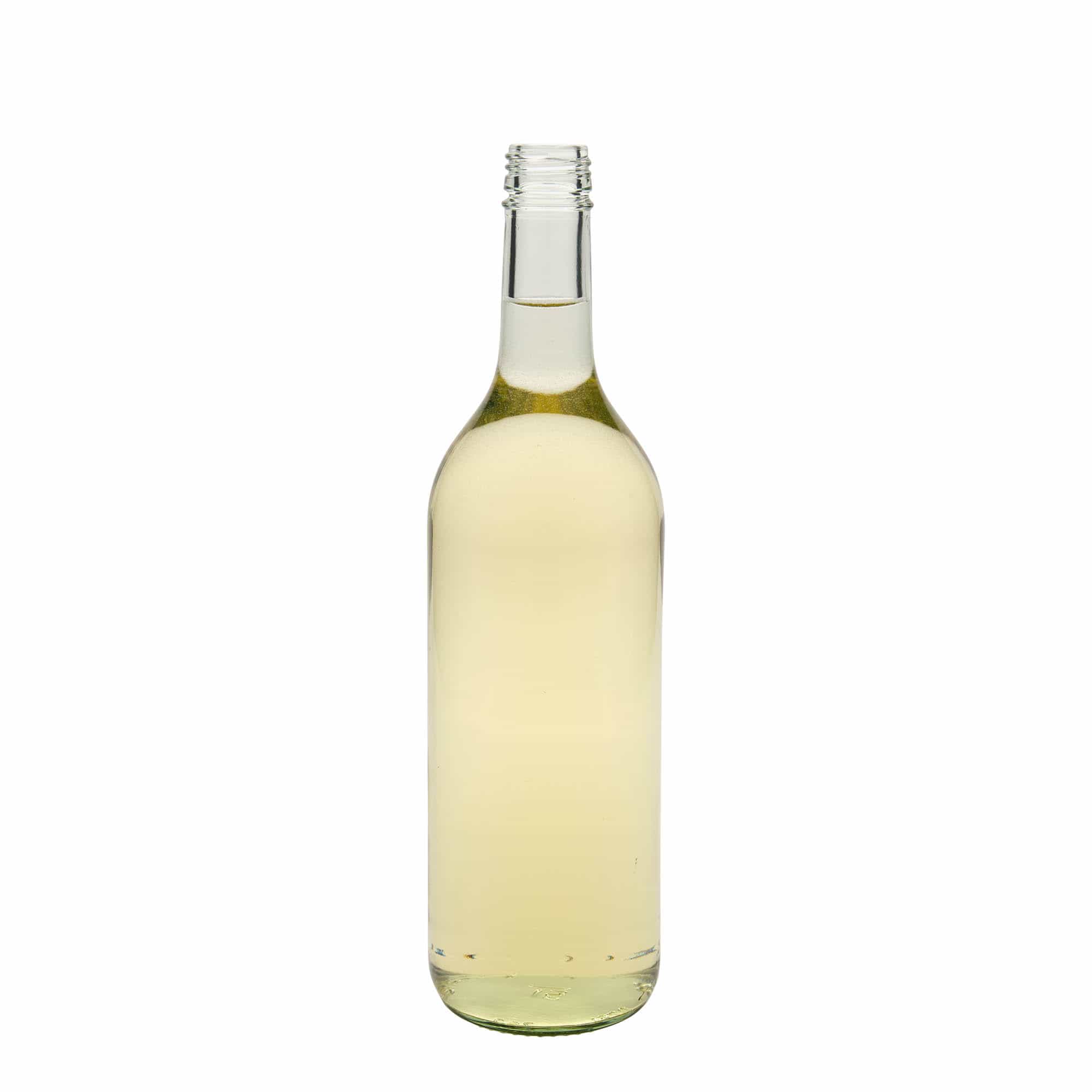 750 ml butelka szklana 'Bordeaux', gwint: PP 28