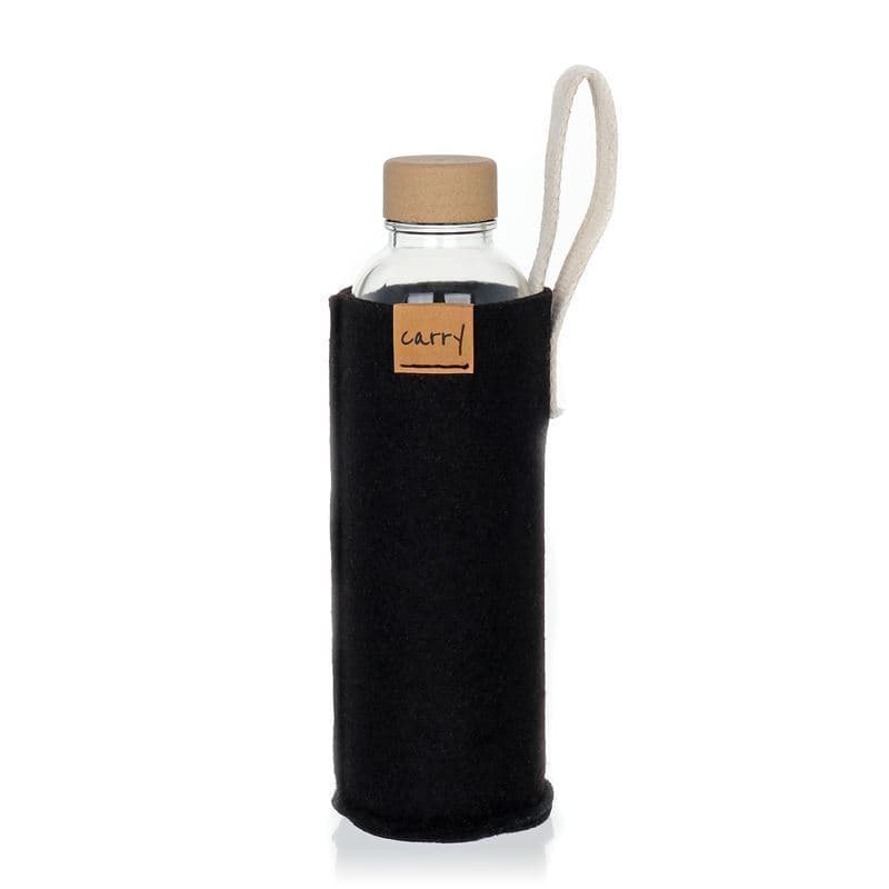 Etui CARRY Sleeve, materiał tekstylny, kolor czarny