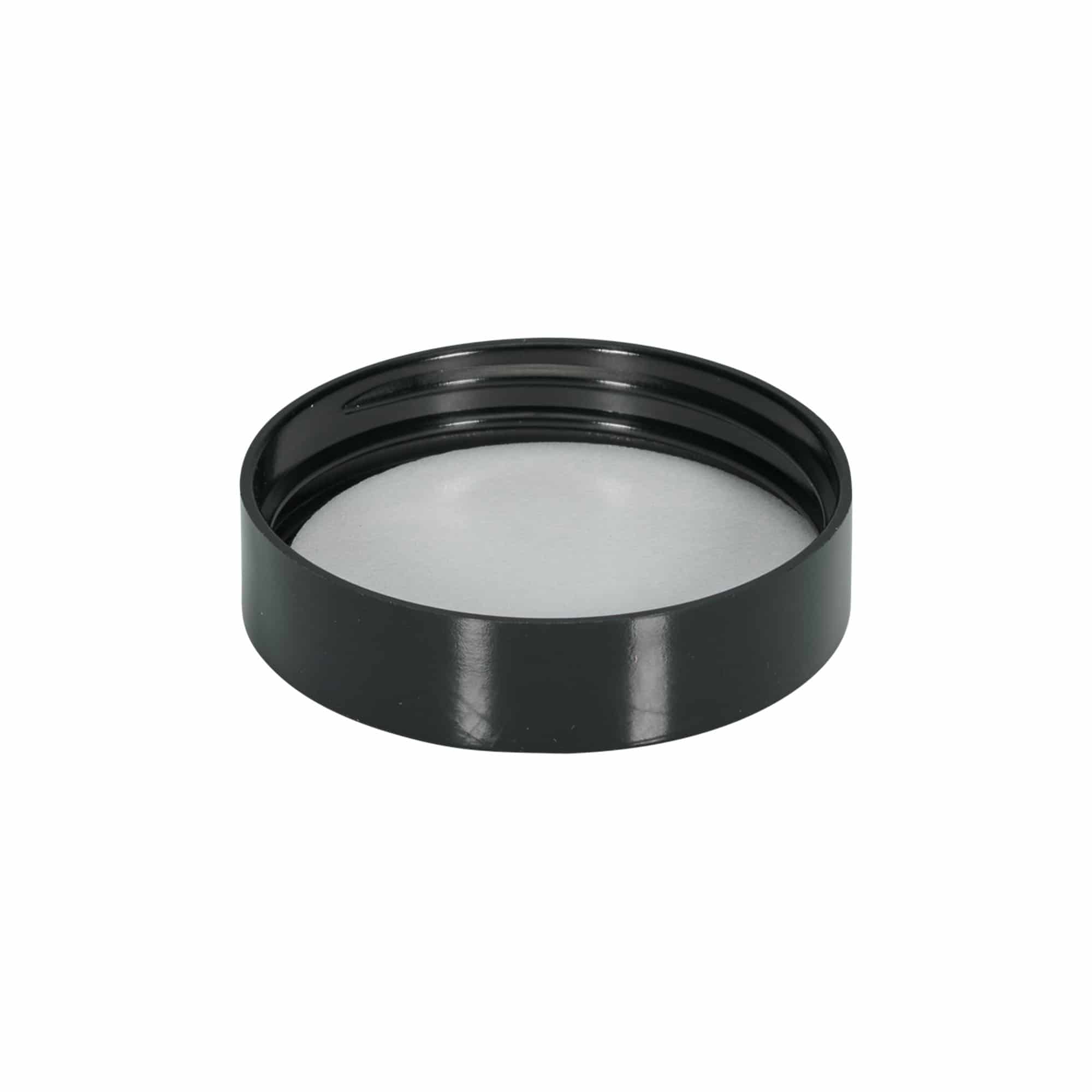 Nakrętka do 60 ml 'Brown Line', HPM plastik, biała