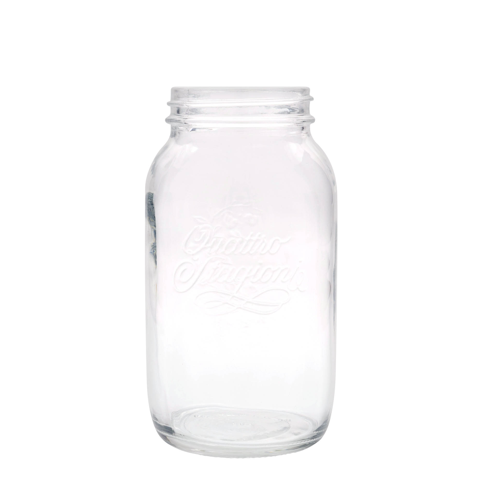 1.500 ml słoik szklany 'Quattro Stagioni', otwór: zakrętka 1.500 ml słoik szklany 'Quattro Stagioni', otwór: zakrętka
