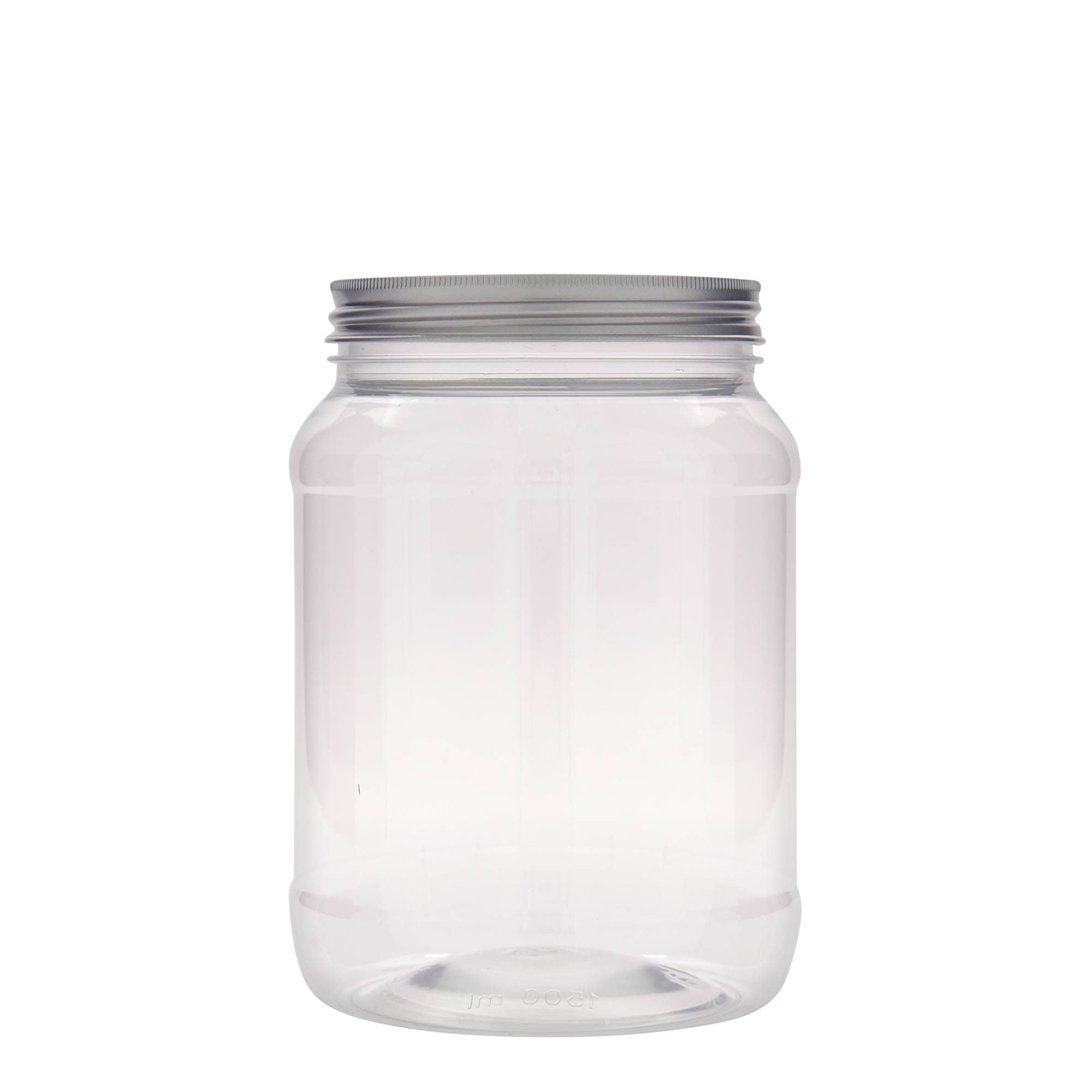 1.500 ml puszka PET „Lulu”, tworzywo sztuczne, gwint: 100/400