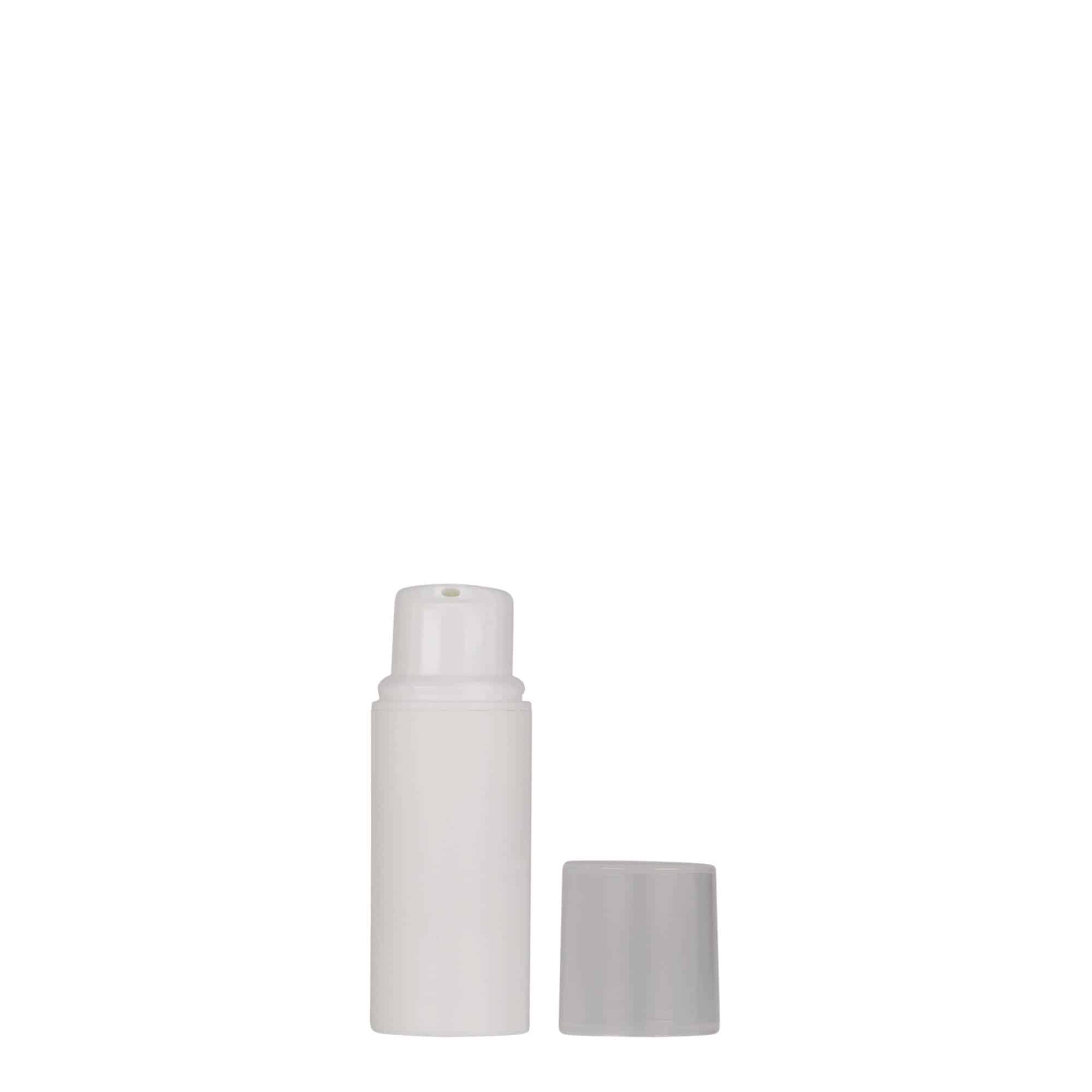 5 ml dozownik airless 'Nano', tworzywo sztuczne PP, kolor biały