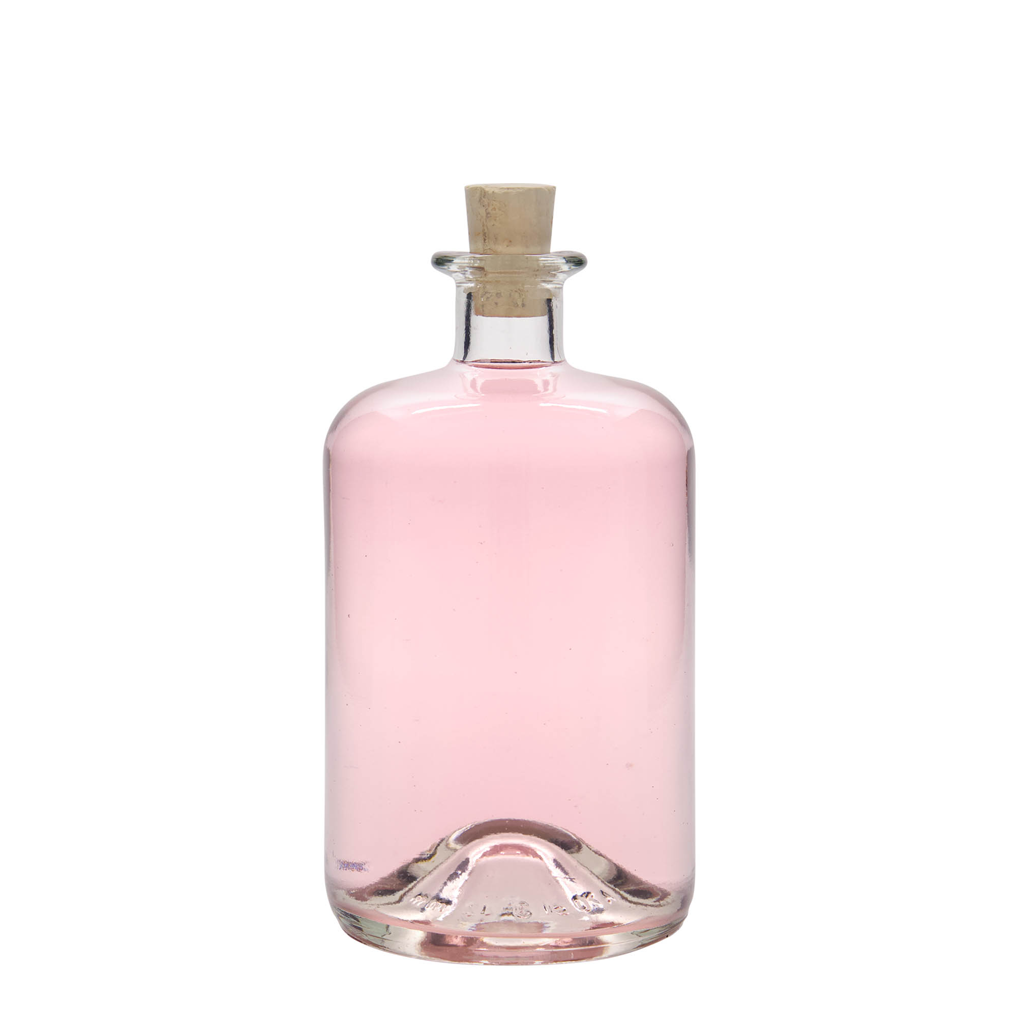 700 ml butelka szklana aptekarska, otwór: korek 700 ml butelka szklana aptekarska, otwór: korek