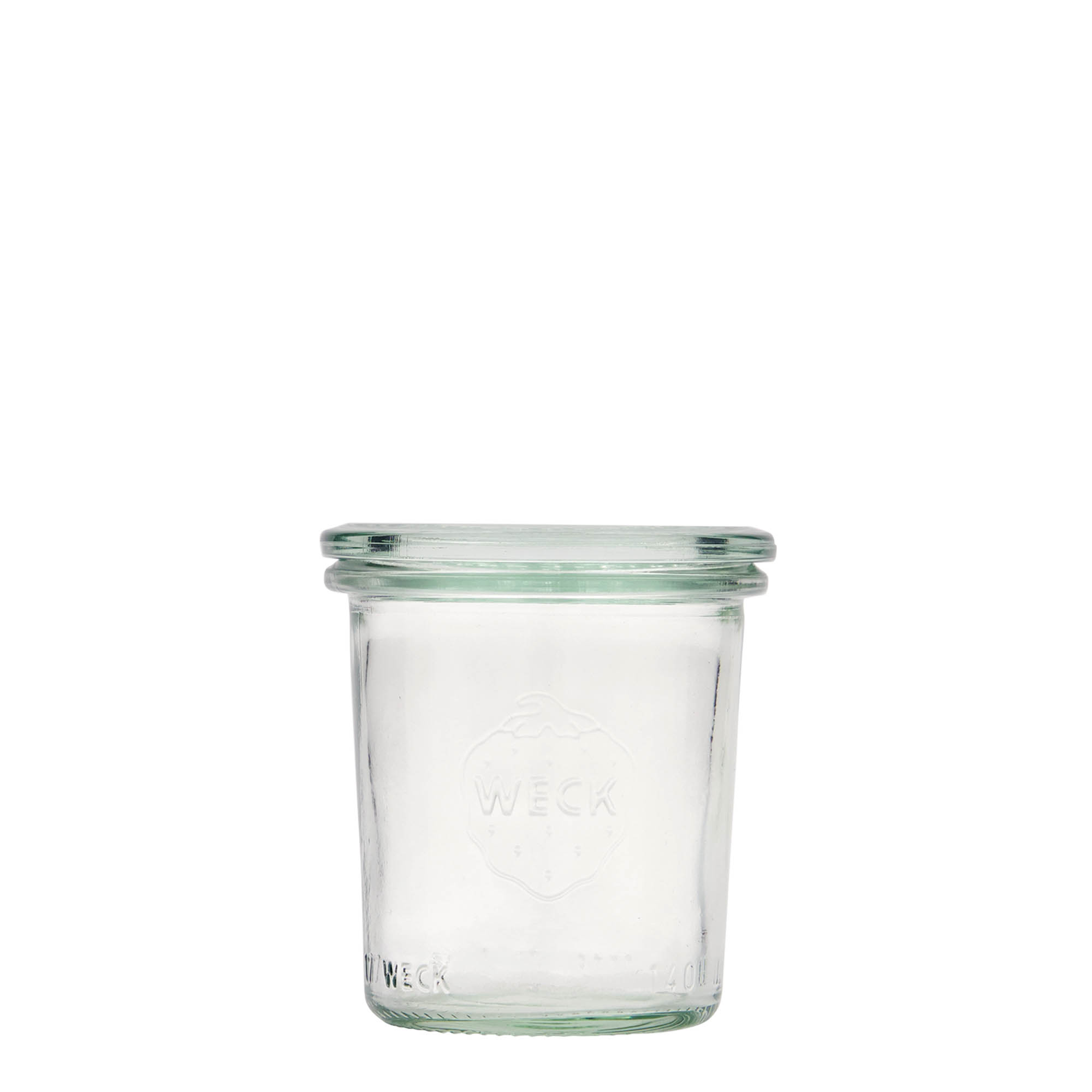 140 ml słoik WECK typu Sturz, otwór: okrągły rant 140 ml słoik WECK typu Sturz, otwór: okrągły rant