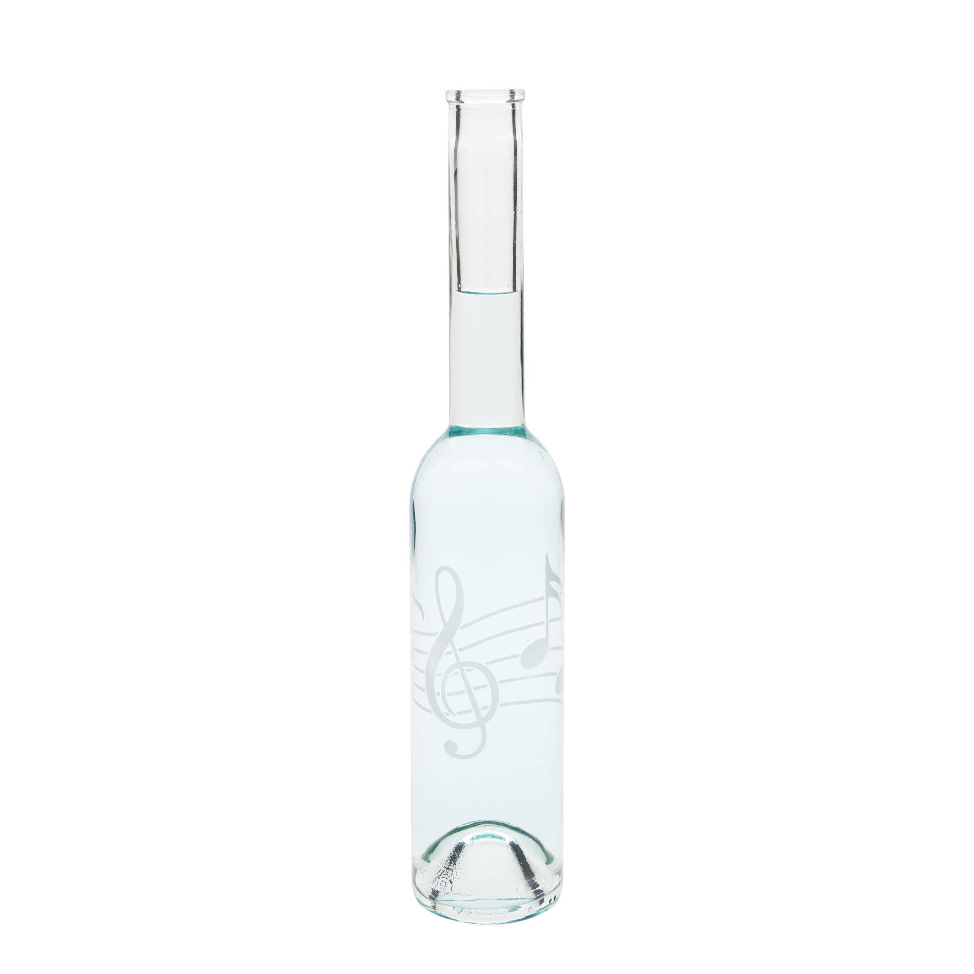 350 ml butelka szklana 'Opera', motyw: nuty muzyczne, korek 350 ml butelka szklana 'Opera', motyw: nuty muzyczne, korek