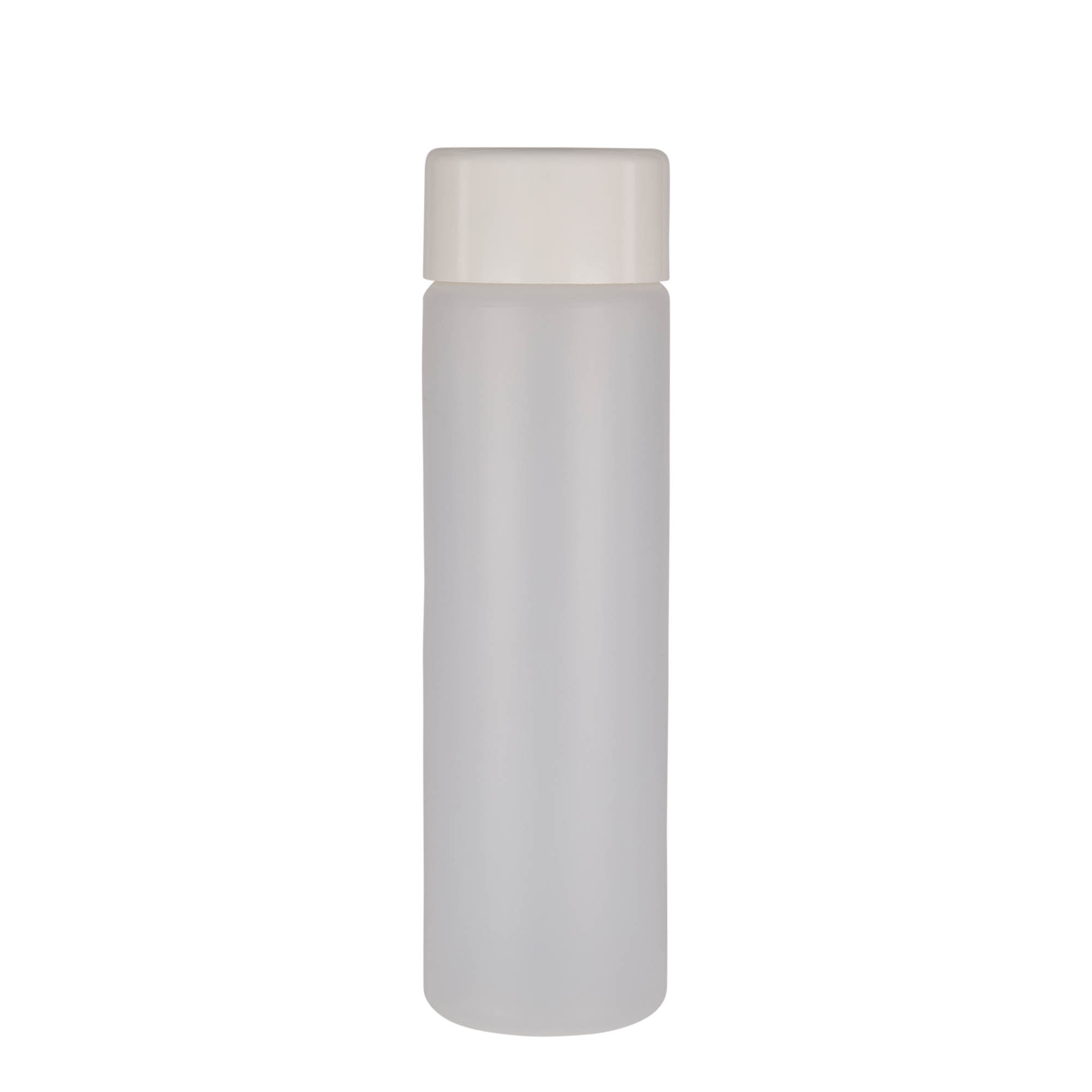 500 ml butelka okrągła, tworzywo sztuczne PE, naturalna, otwór: zakrętka