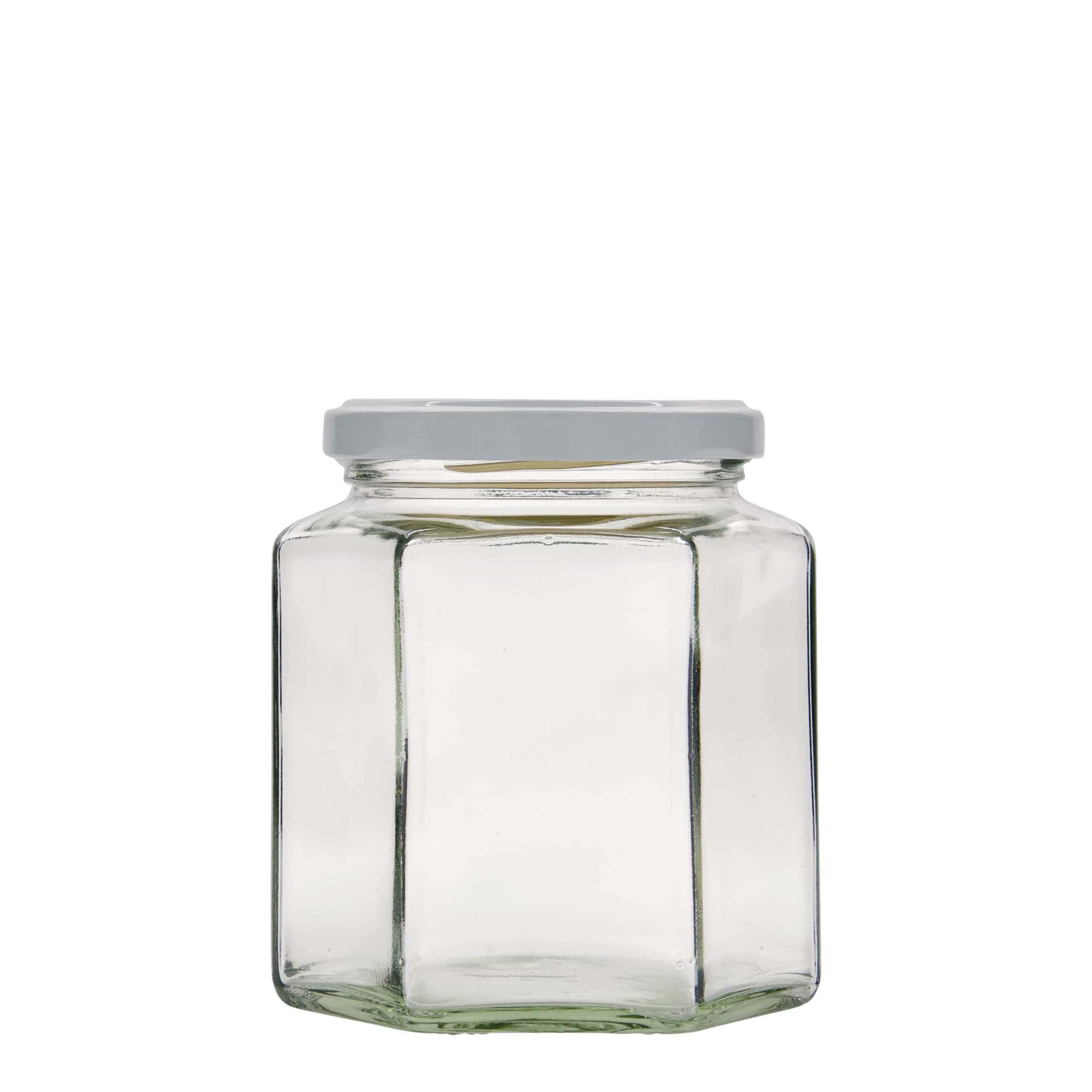 390 ml sześcienny słoik, otwór: Twist-Off (TO 70)