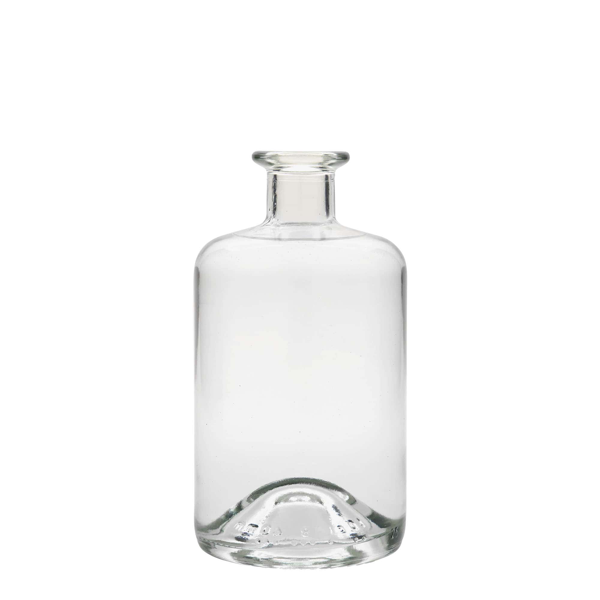 500 ml butelka szklana aptekarza, otwór: korek