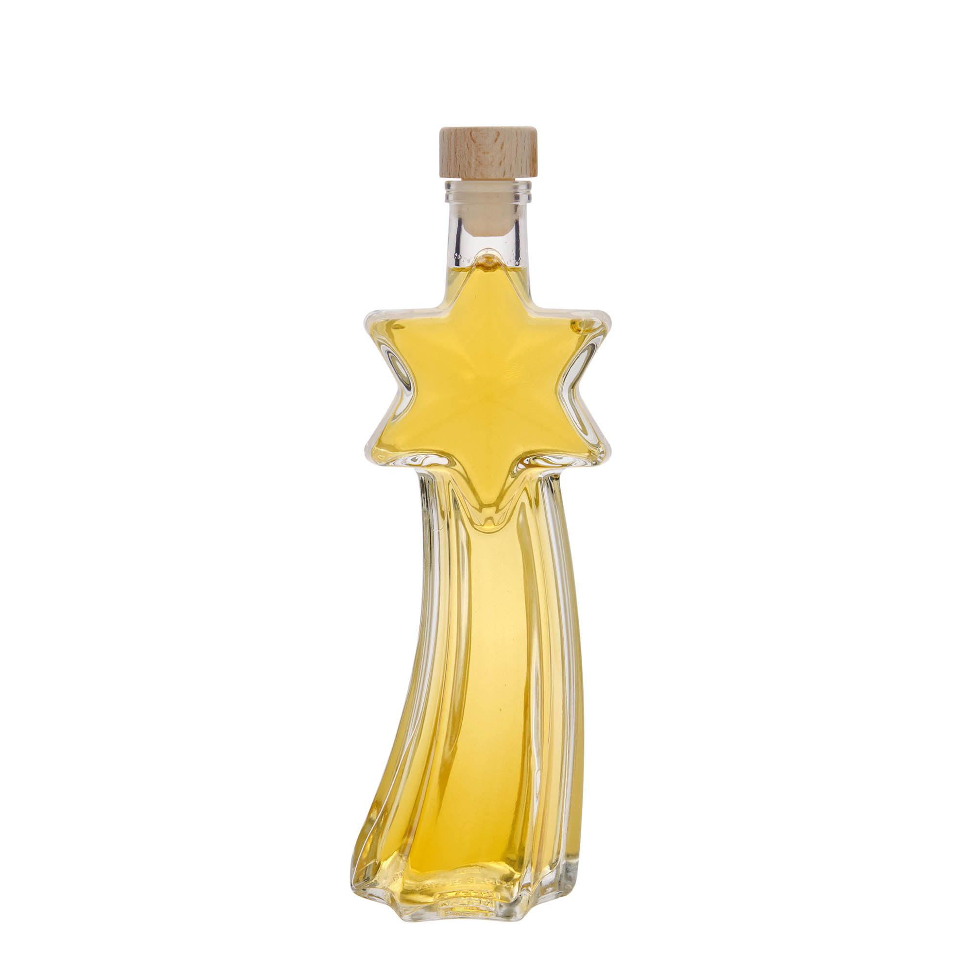 Butelka szklana 200 ml „Sternschnuppe”, otwór: korek