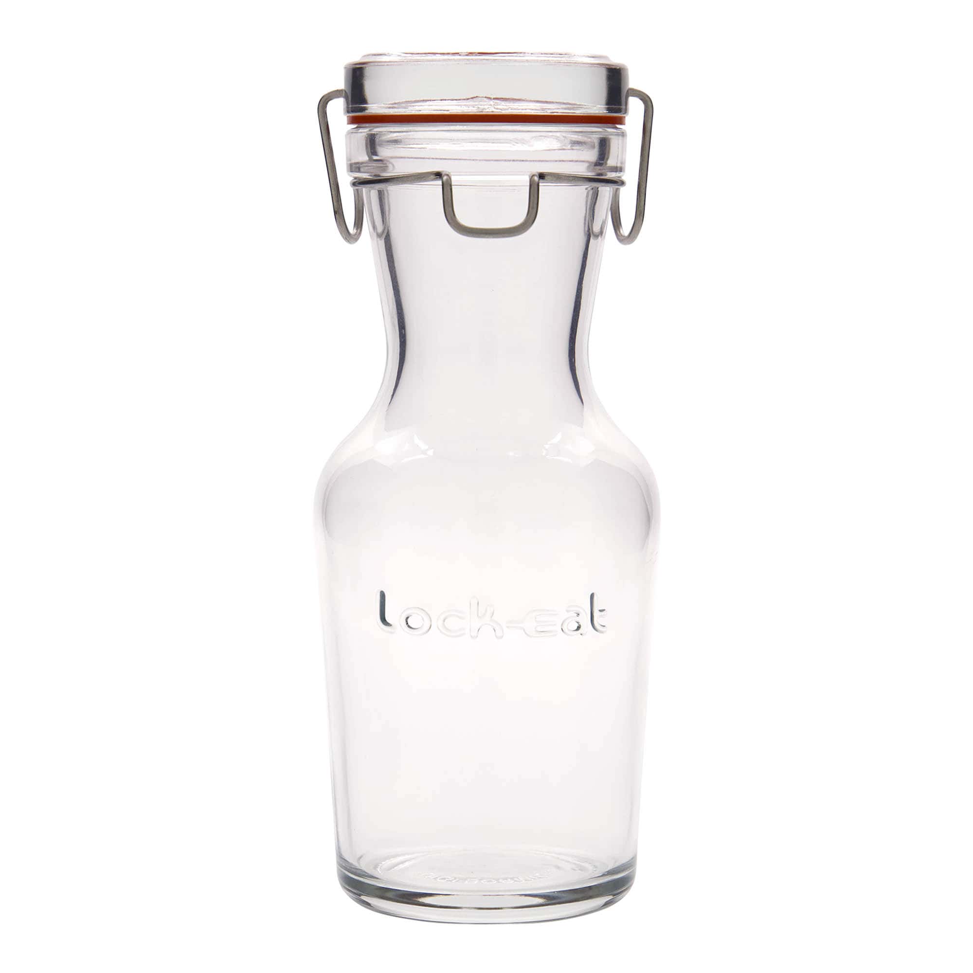 500 ml szklana karafka 'Lock-Eat', zamknięcie: Zamknięcie pałąkowe