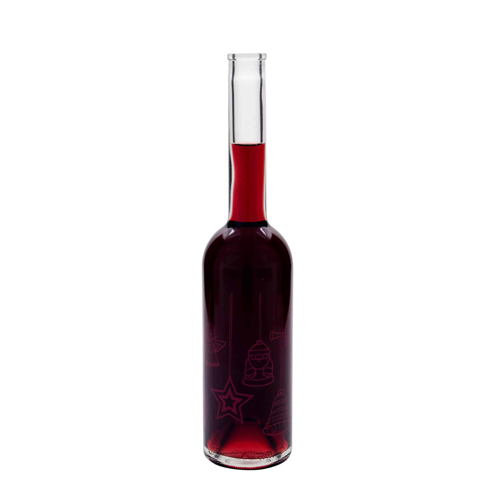 Butelka szklana 500 ml „Opera”, motyw: gwiazdy, szyjka: korek Butelka szklana 500 ml „Opera”, motyw: gwiazdy, szyjka: korek