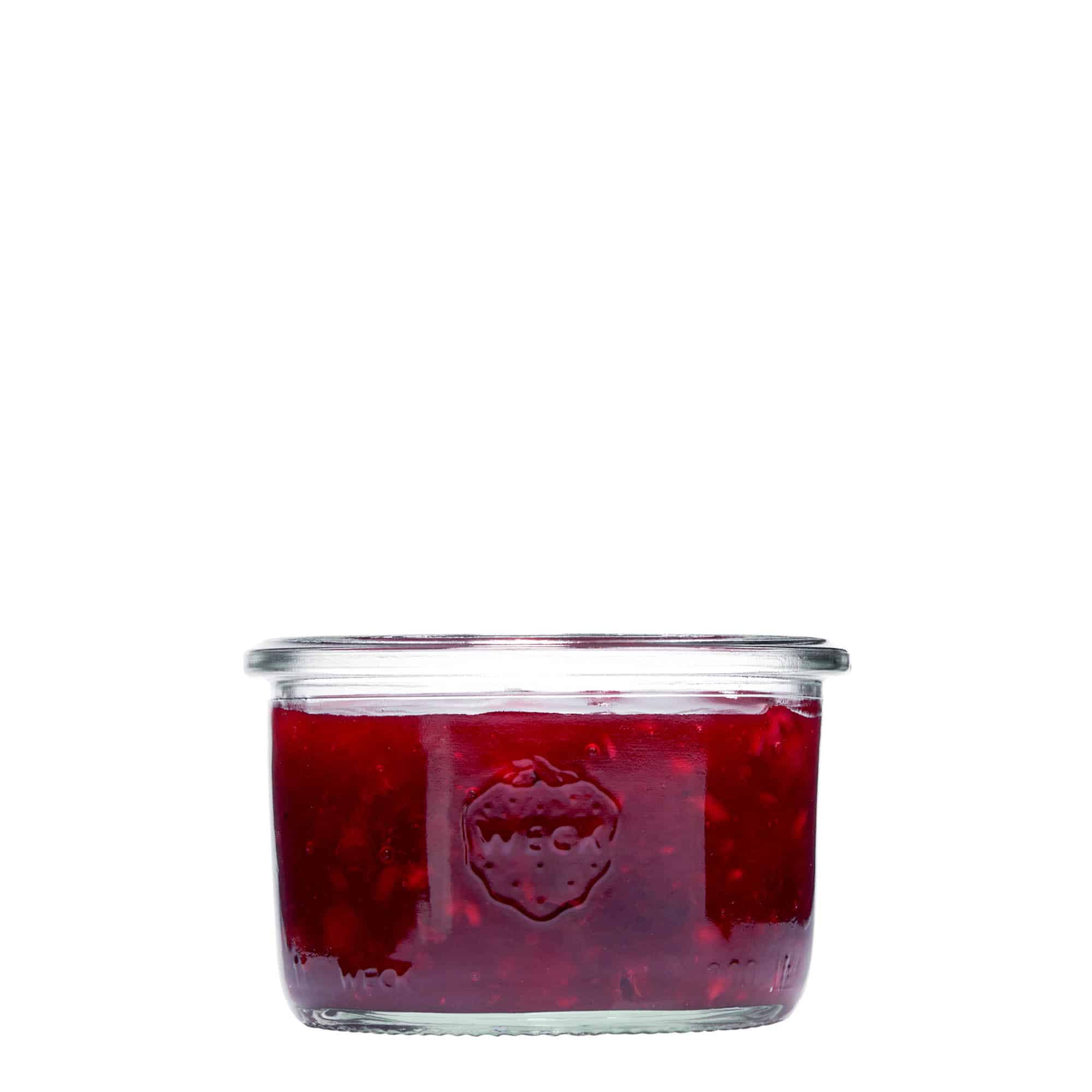 200 ml słoik prosty WECK, zamknięcie: krawędź okrągła