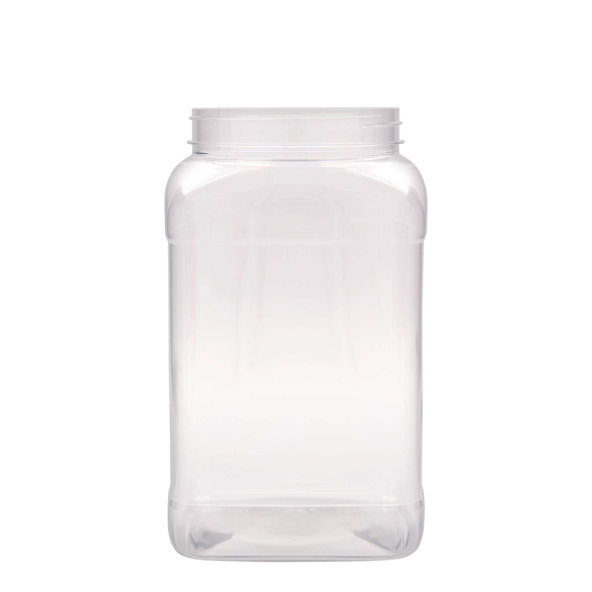 3000 ml słoiczek PET 'Dana', kwadratowy, kolor przezroczysty, zamknięcie: 110/400 3000 ml słoiczek PET 'Dana', kwadratowy, kolor przezroczysty, zamknięcie: 110/400