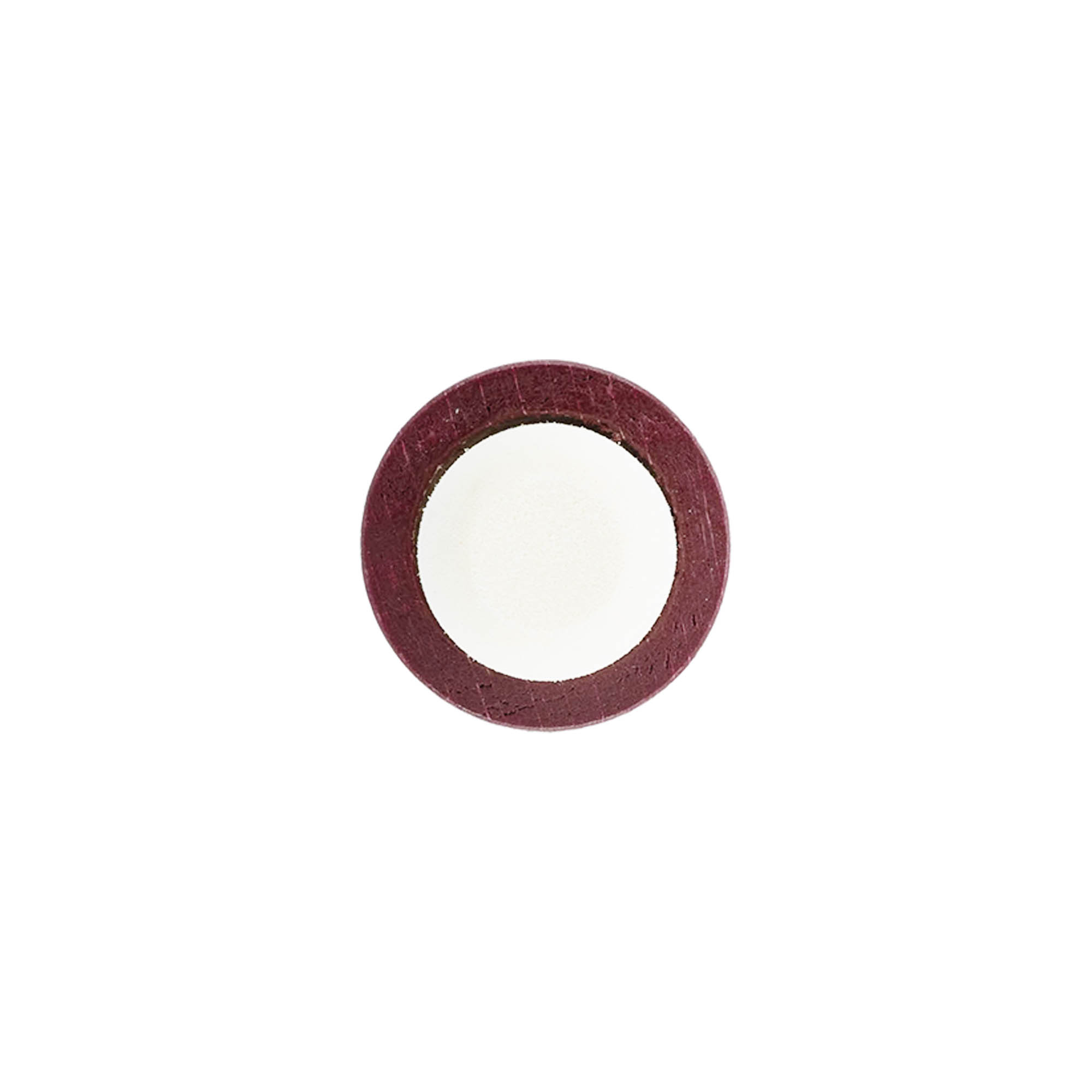 Korek do butelki z uchwytem 19 mm, drewno/plastik, bordowy, do otworu: korek